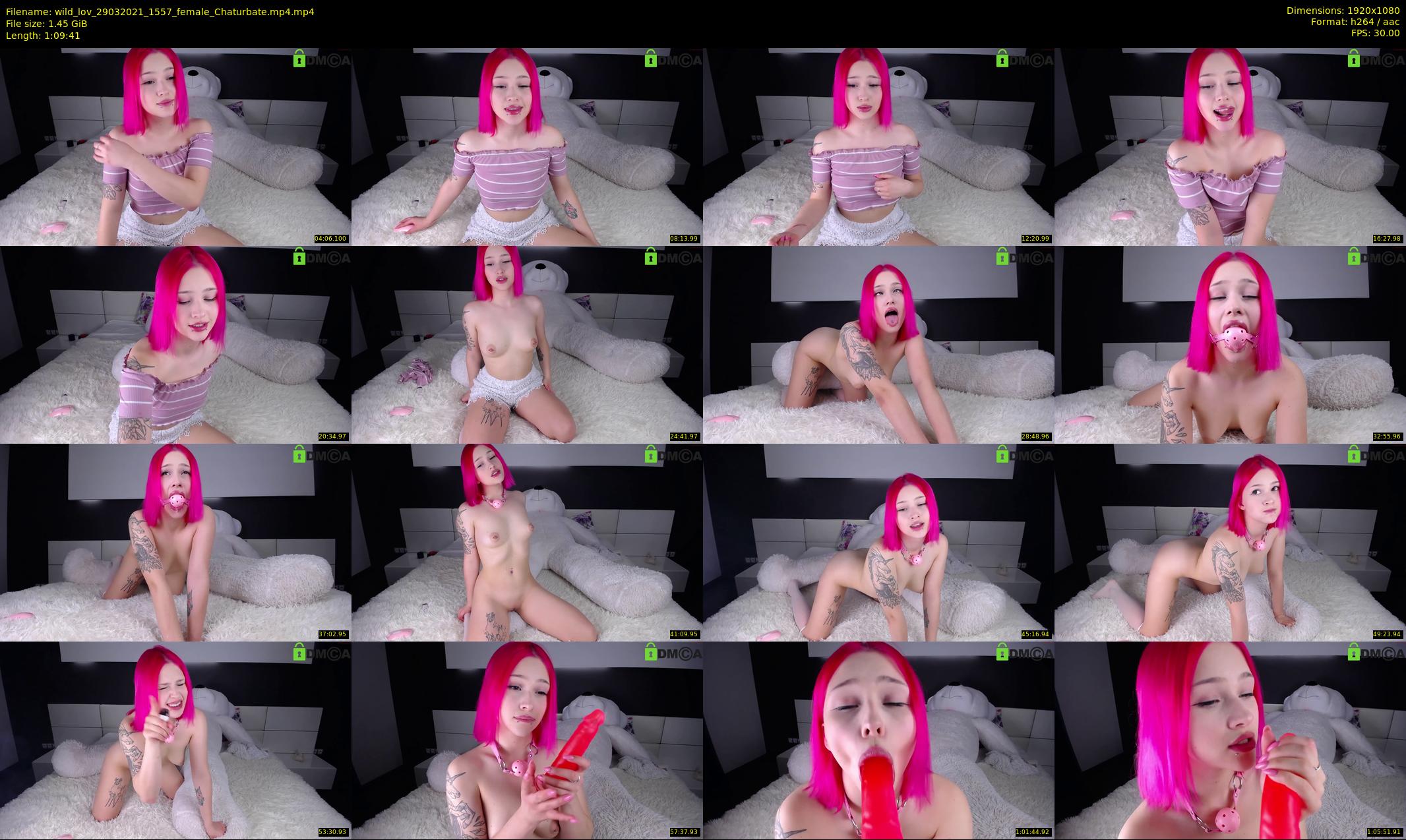 wild_lov — 70 minute Chaturbate female cam show recording, 1080p, Mar 29, 2021