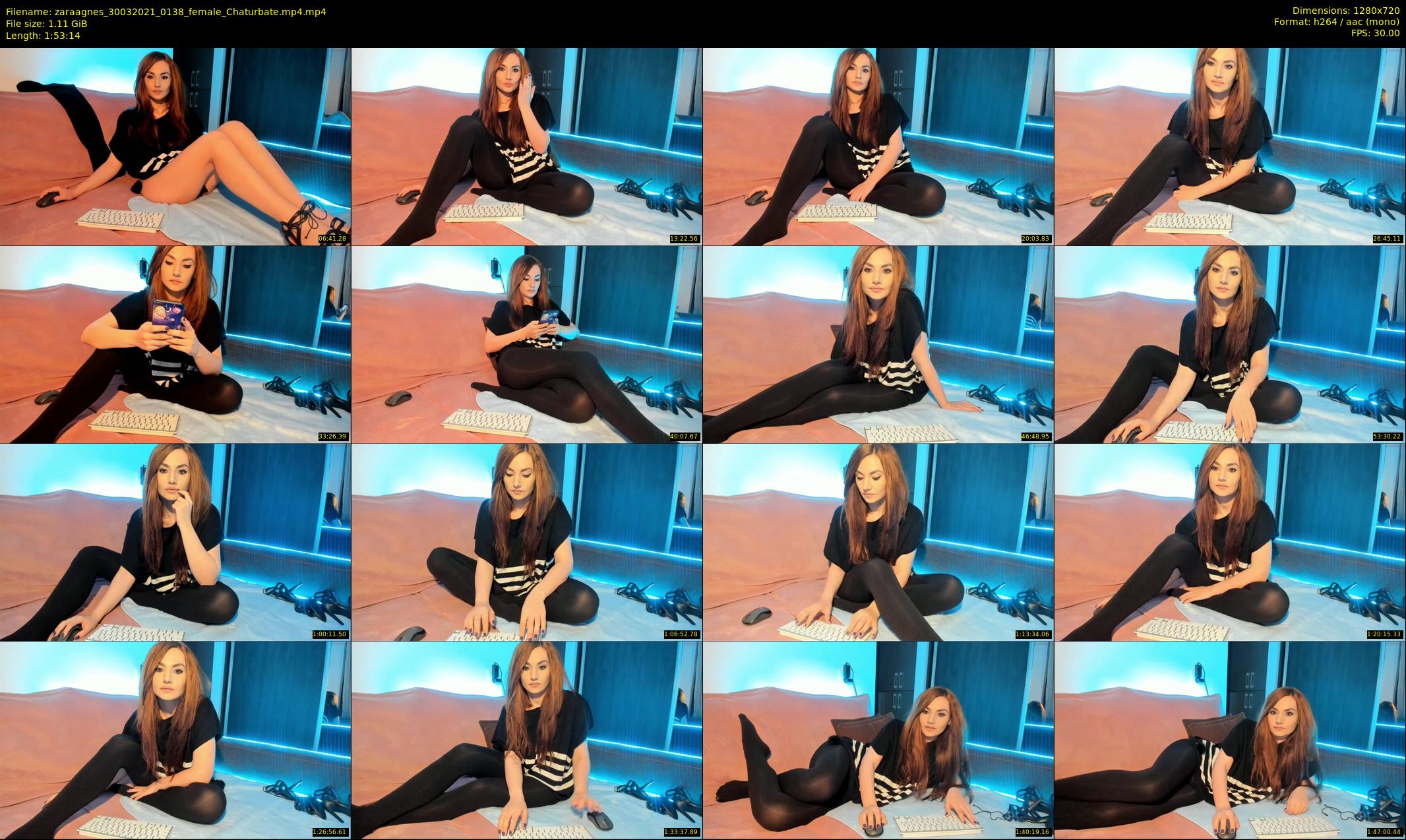 zaraagnes — 114 minute Chaturbate female cam show recording, 720p, Mar 30, 2021