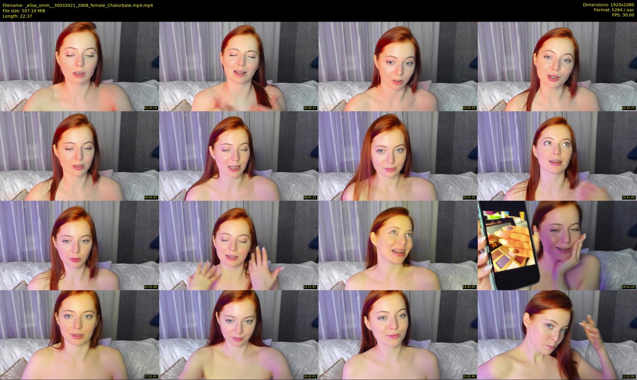 _elisa_omm_ — 23 minute Chaturbate female cam show recording, 1080p, Mar 30, 2021
