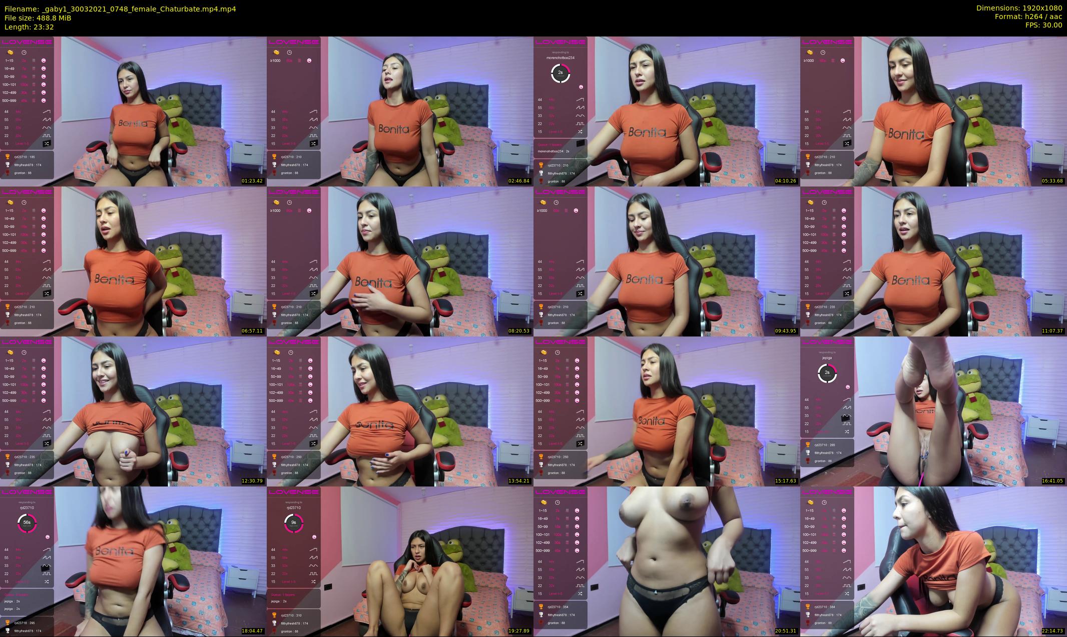_gaby1 — 24 minute Chaturbate female cam show recording, 1080p, Mar 30, 2021