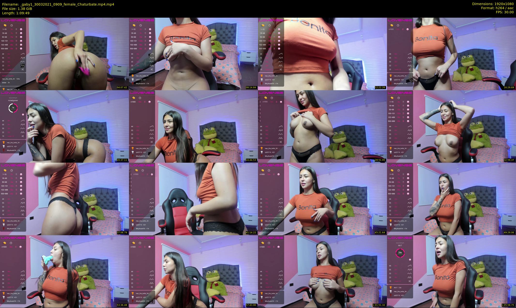 _gaby1 — 70 minute Chaturbate female cam show recording, 1080p, Mar 30, 2021