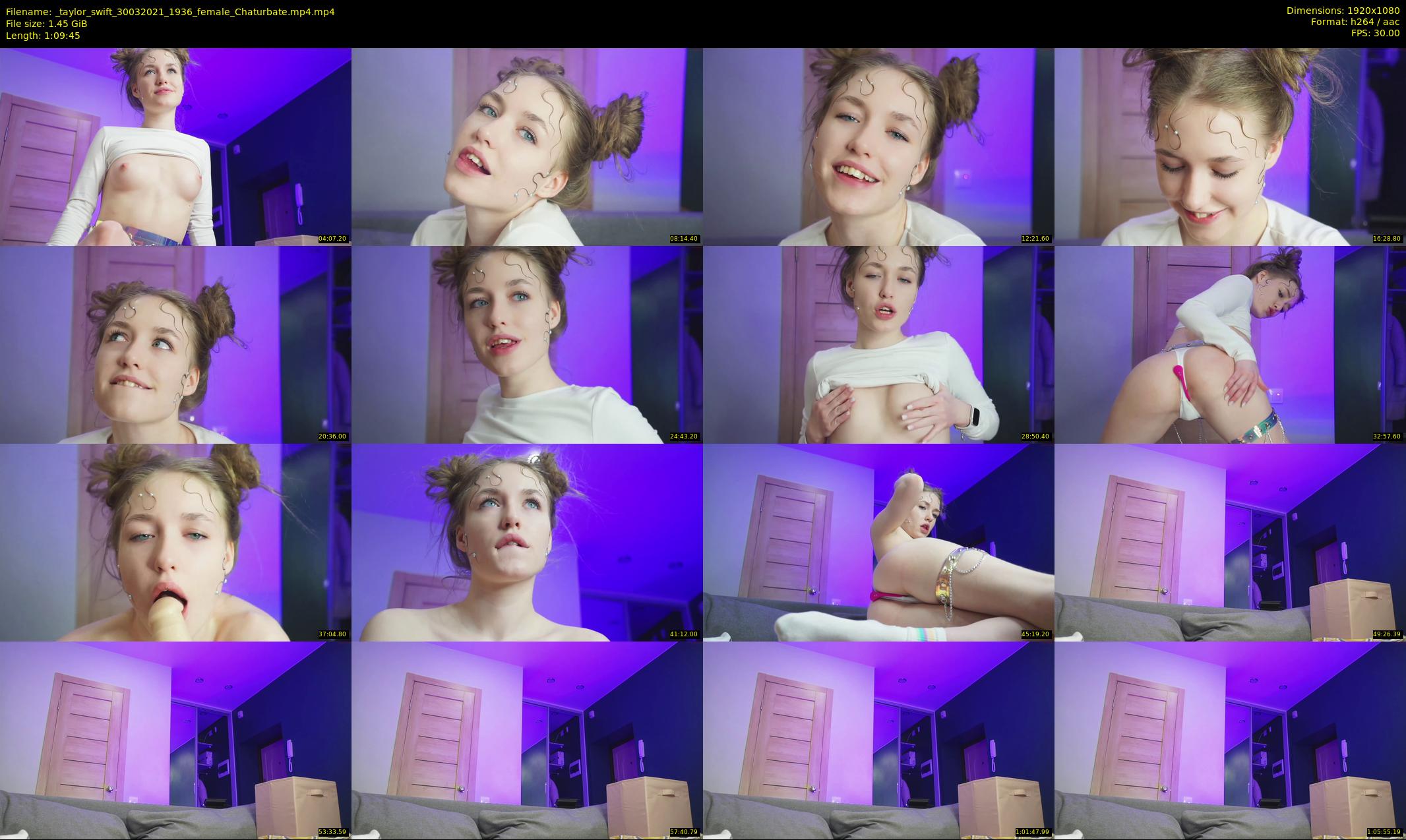 _taylor_swift — 70 minute Chaturbate female cam show recording, 1080p, Mar 30, 2021