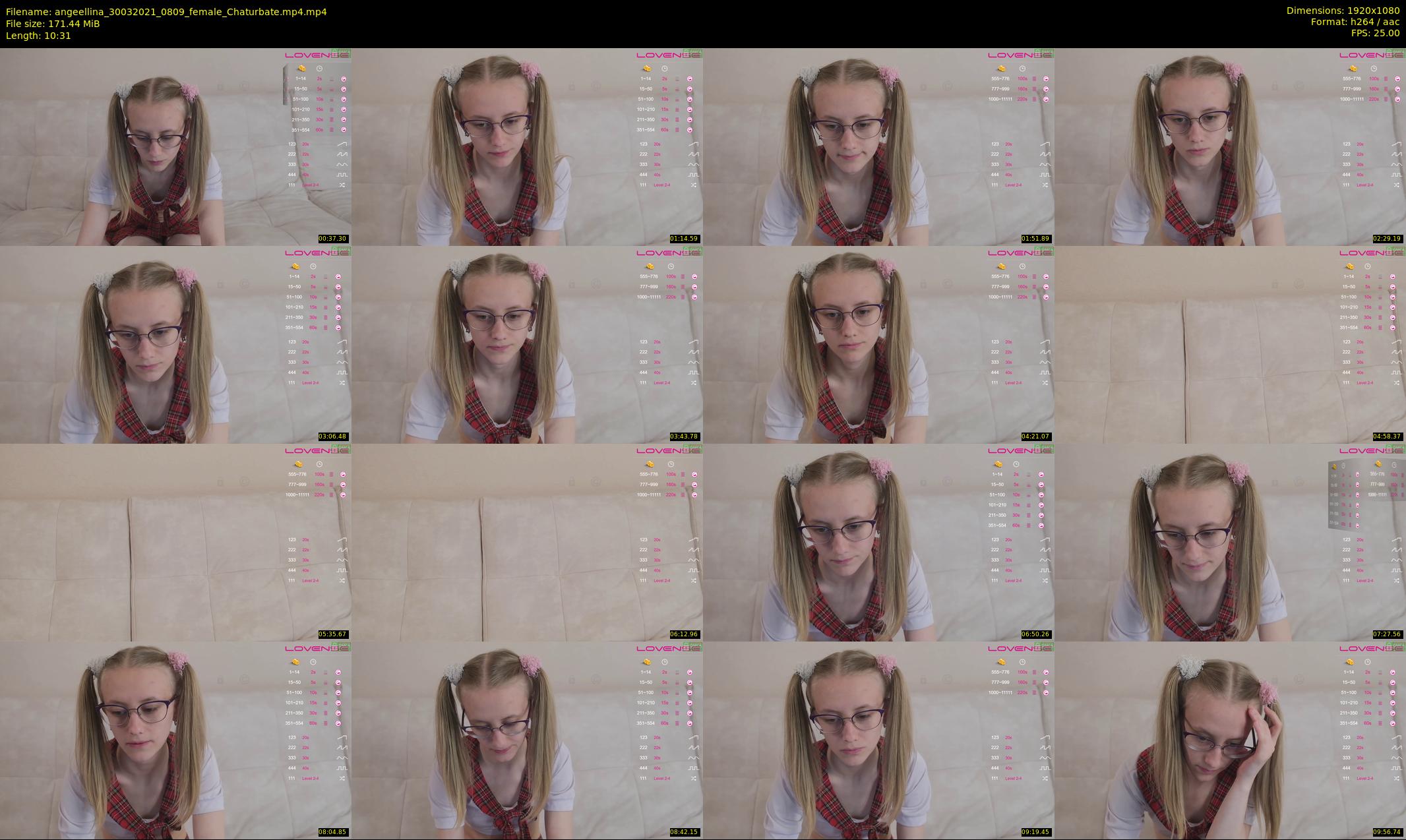 angeellina — 11 minute Chaturbate female cam show recording, 1080p, Mar 30, 2021