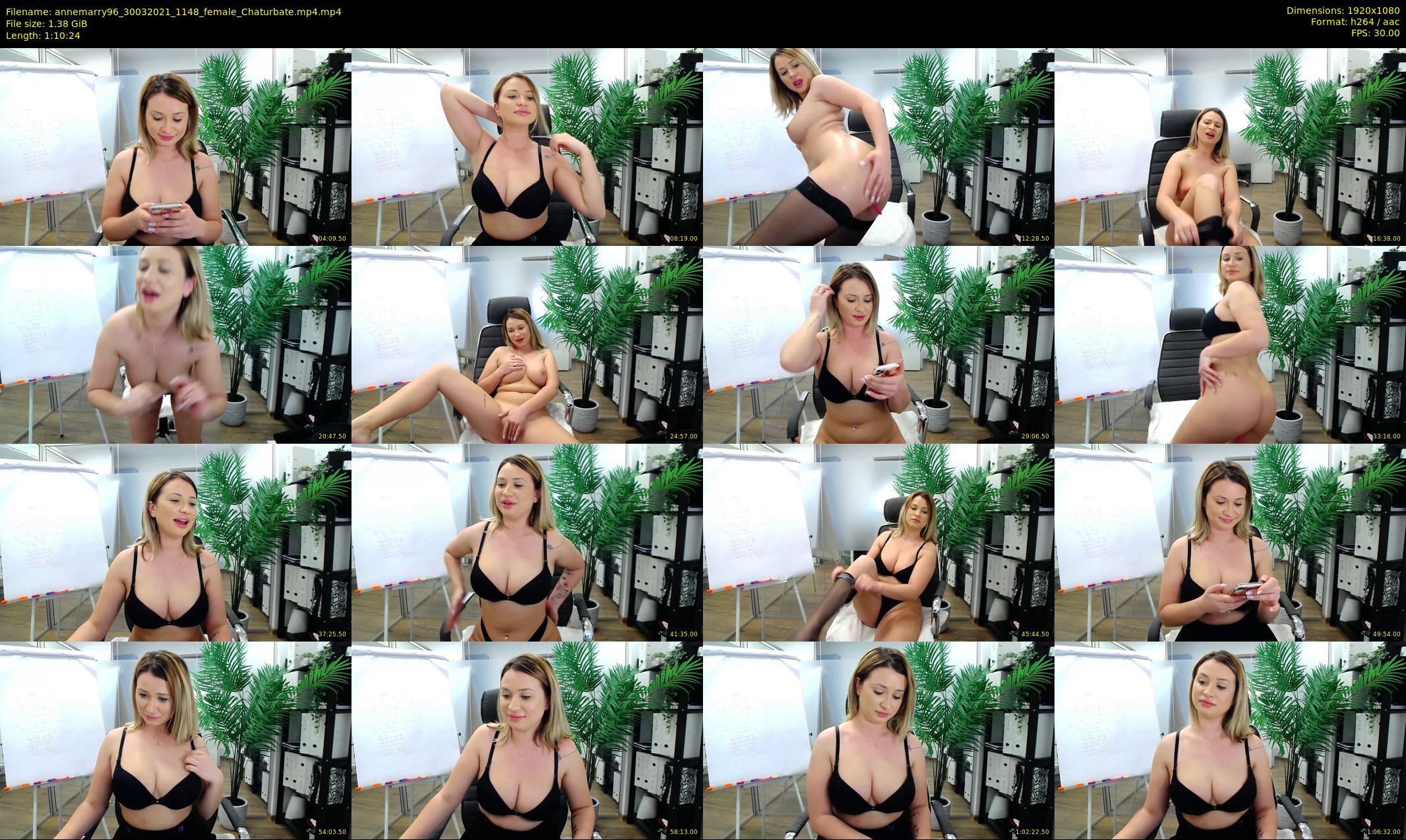 annemarry96 — 71 minute Chaturbate female cam show recording, 1080p, Mar 30, 2021