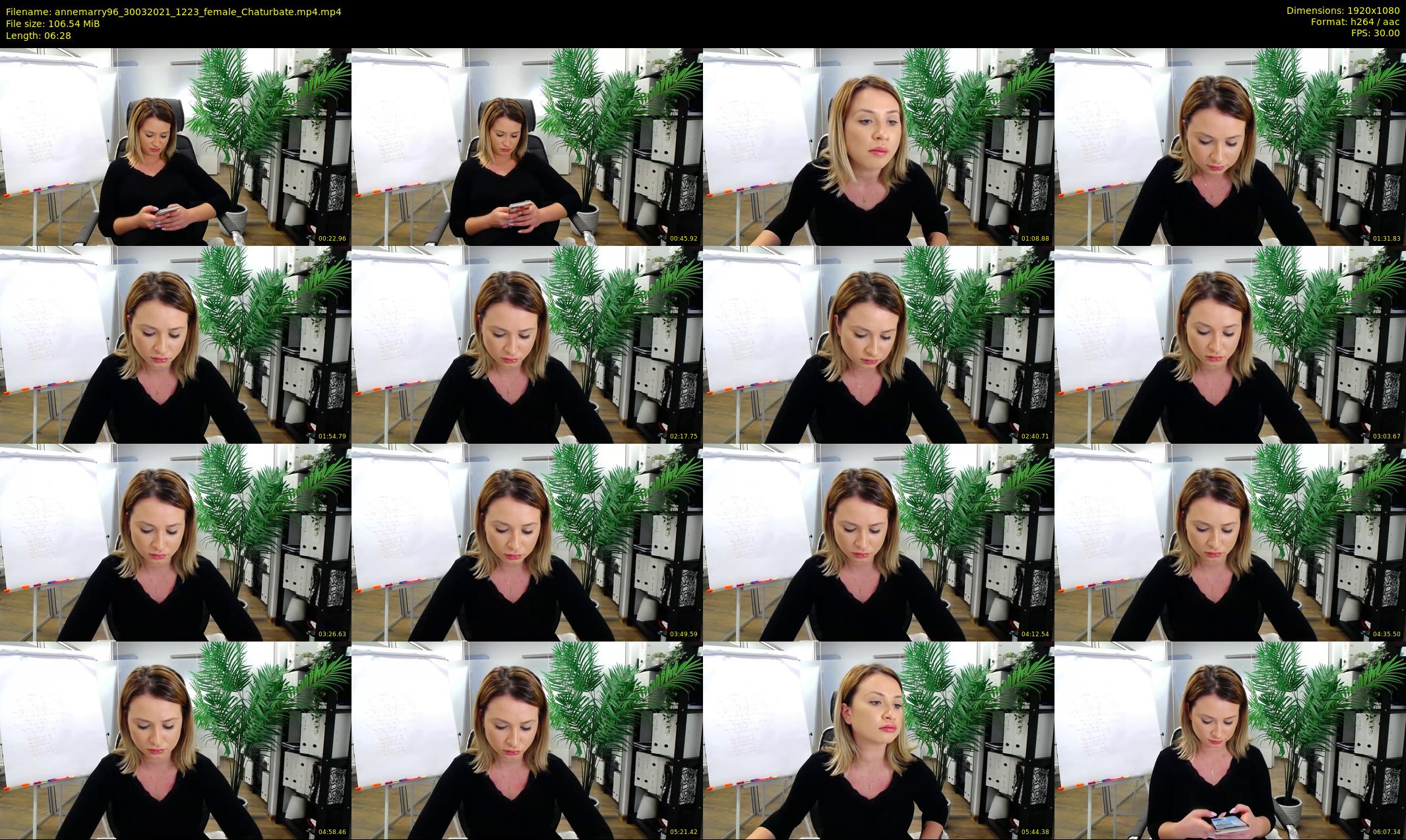 annemarry96 — 7 minute Chaturbate female cam show recording, 1080p, Mar 30, 2021