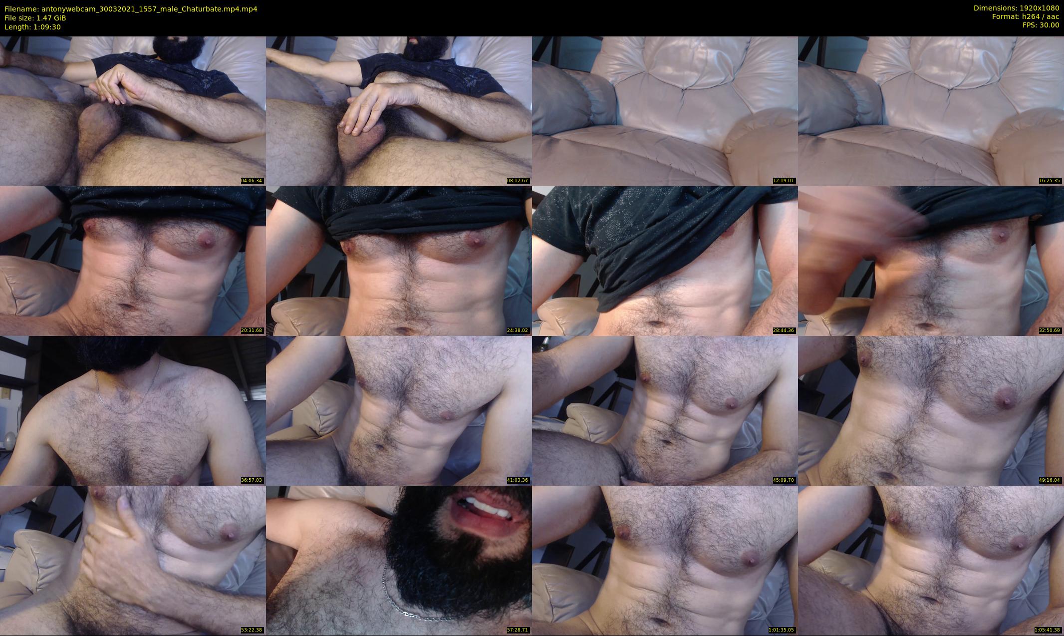 antonywebcam — 70 minute Chaturbate male cam show recording, 1080p, Mar 30, 2021