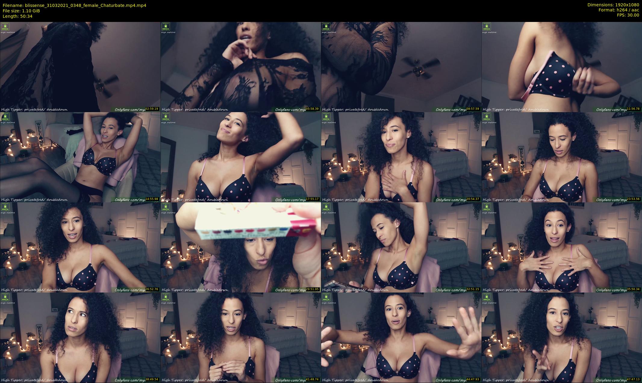blissense — 51 minute Chaturbate female cam show recording, 1080p, Mar 31, 2021