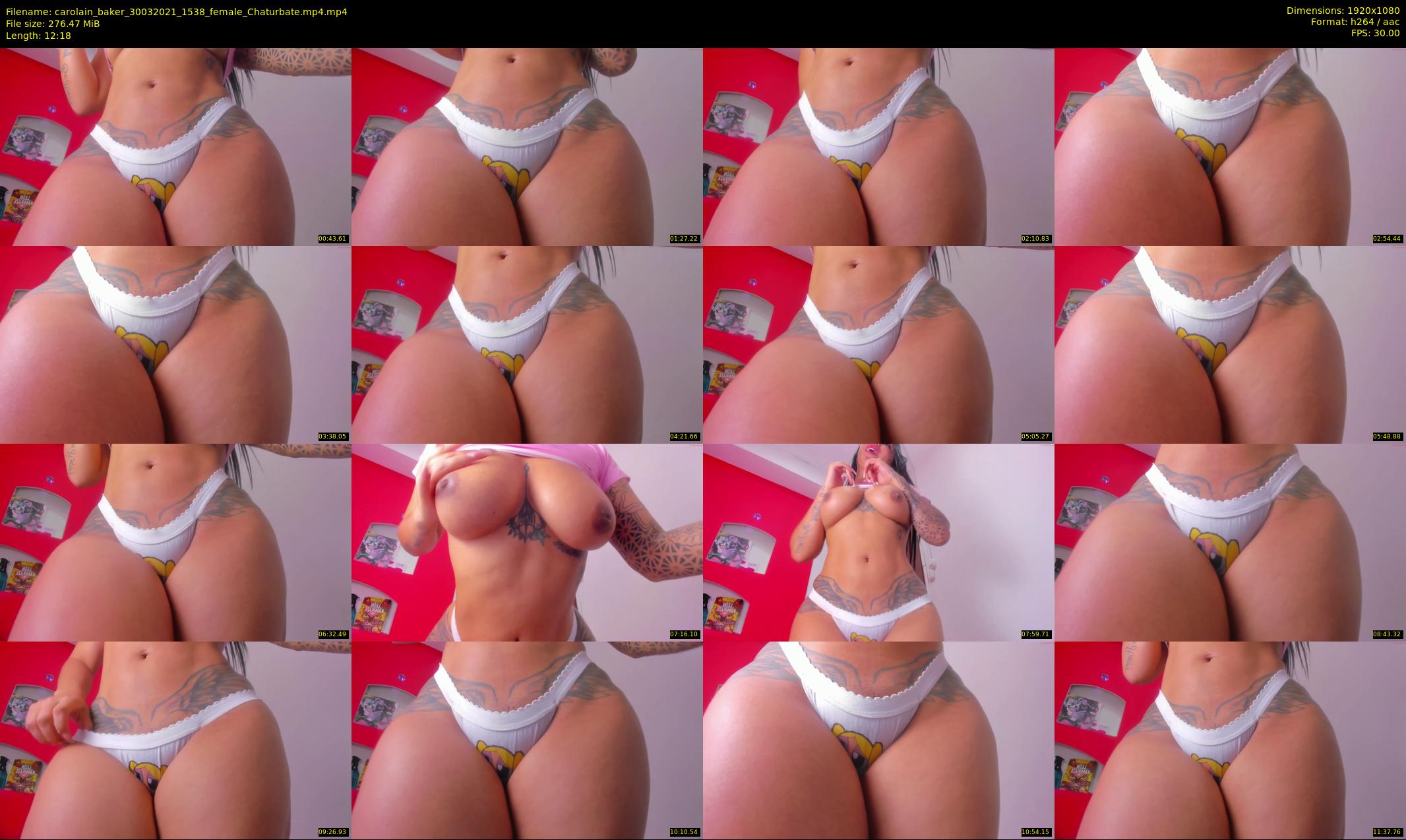 carolain_baker — 13 minute Chaturbate female cam show recording, 1080p, Mar 30, 2021
