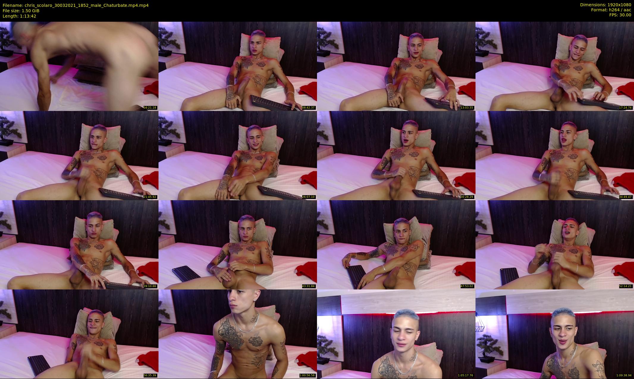 chris_scolaro — 74 minute Chaturbate male cam show recording, 1080p, Mar 30, 2021