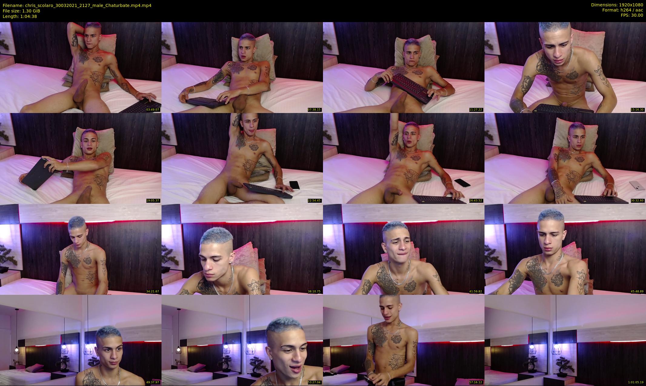 chris_scolaro — 65 minute Chaturbate male cam show recording, 1080p, Mar 30, 2021