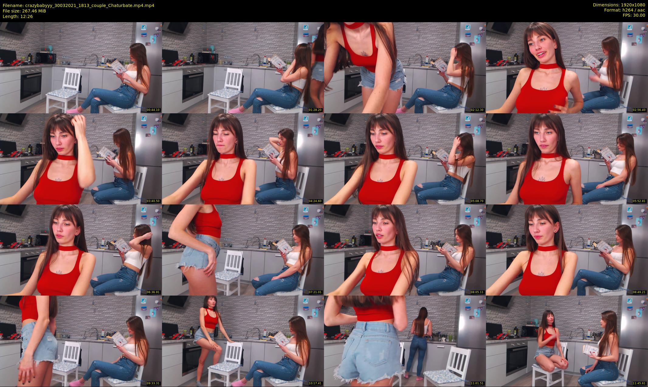 crazybabyyy — 13 minute Chaturbate couple cam show recording, 1080p, Mar 30, 2021