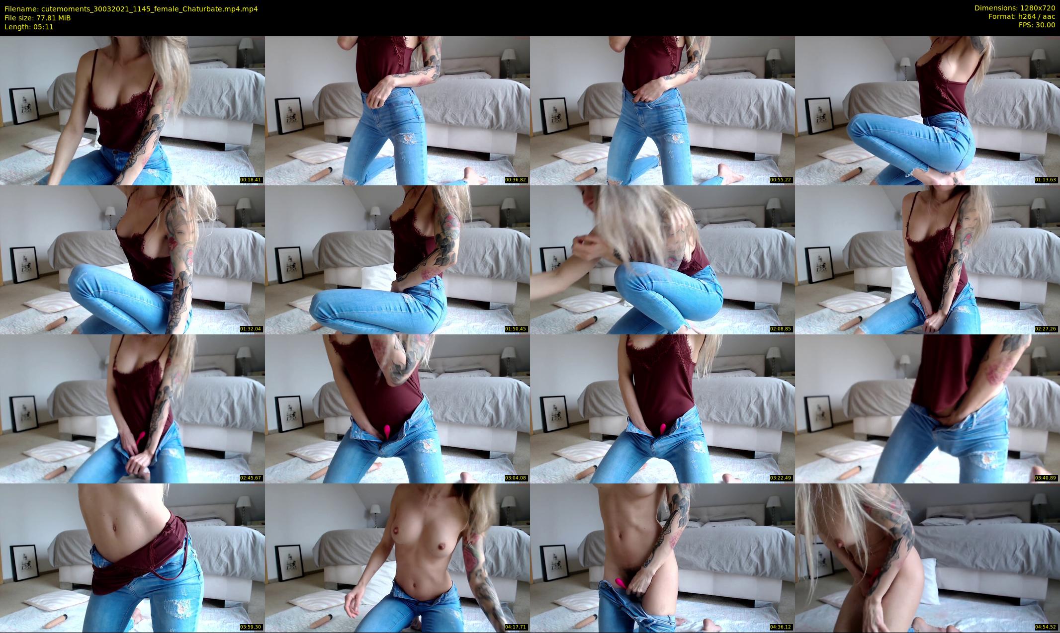 cutemoments — 6 minute Chaturbate female cam show recording, 720p, Mar 30, 2021