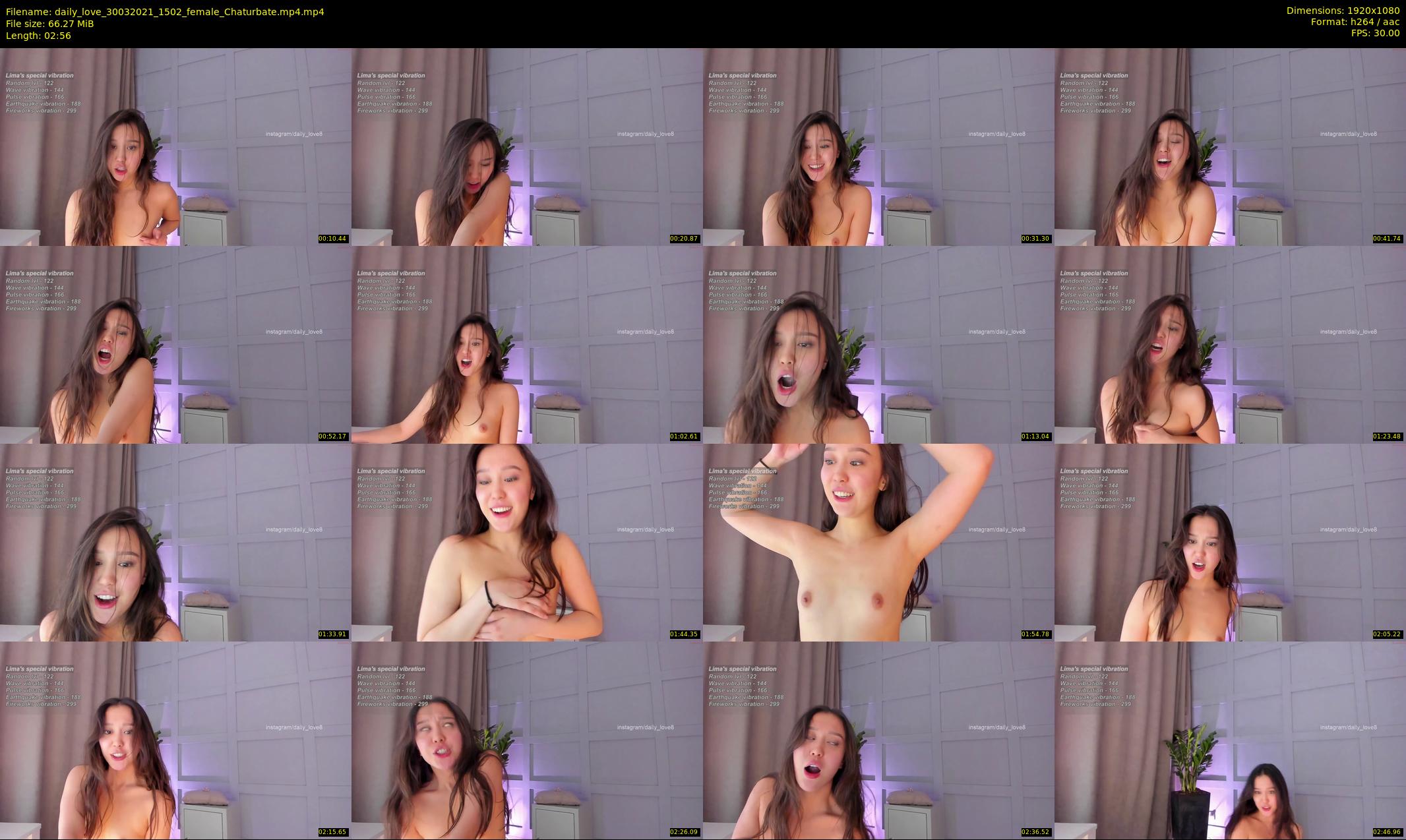 daily_love — 3 minute Chaturbate female cam show recording, 1080p, Mar 30, 2021