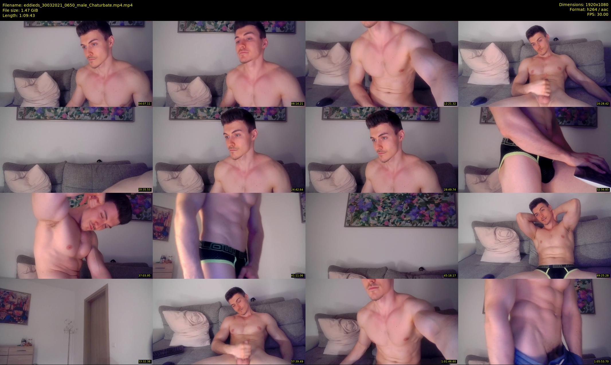 eddieds — 70 minute Chaturbate male cam show recording, 1080p, Mar 30, 2021