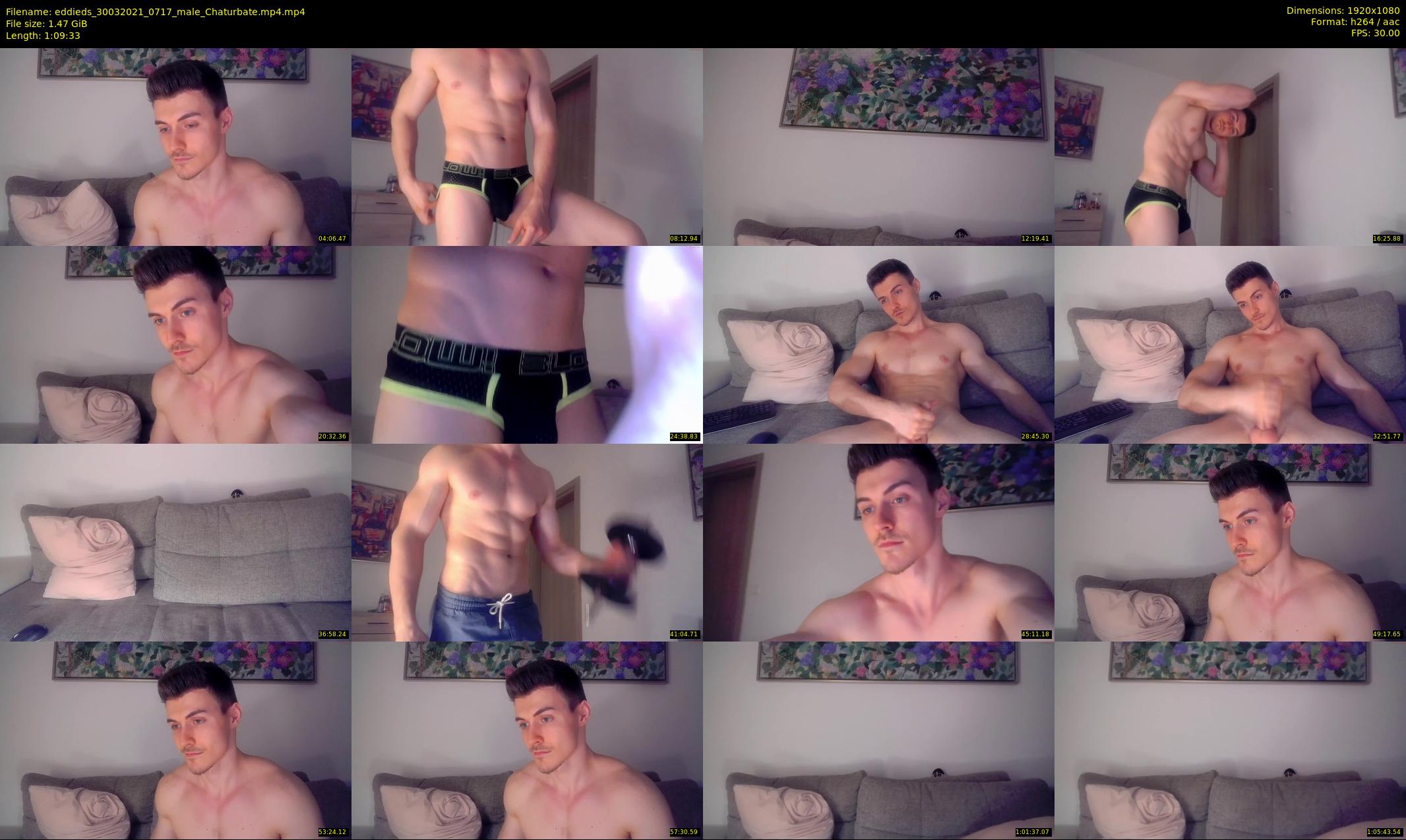 eddieds — 70 minute Chaturbate male cam show recording, 1080p, Mar 30, 2021
