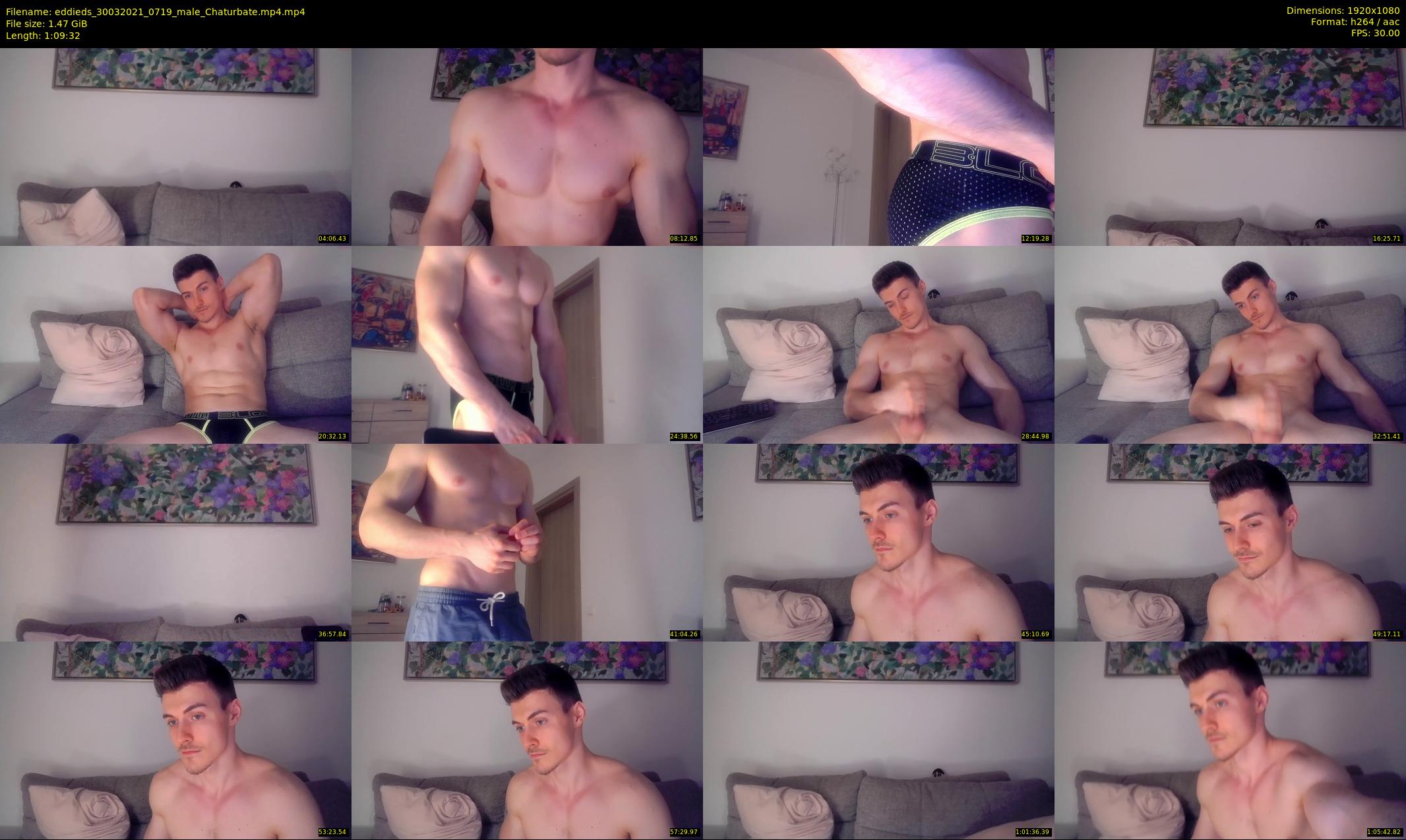 eddieds — 70 minute Chaturbate male cam show recording, 1080p, Mar 30, 2021
