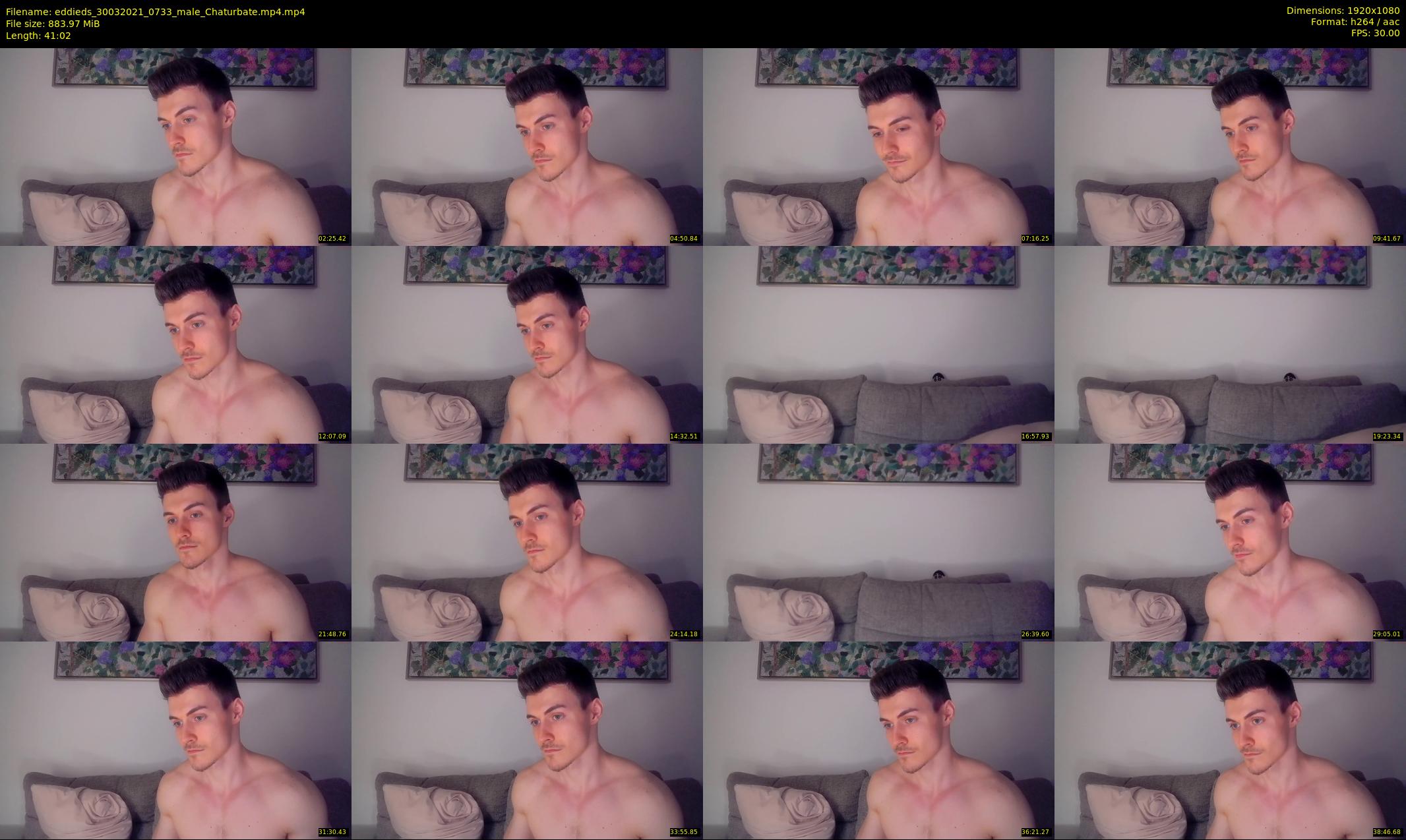 eddieds — 42 minute Chaturbate male cam show recording, 1080p, Mar 30, 2021