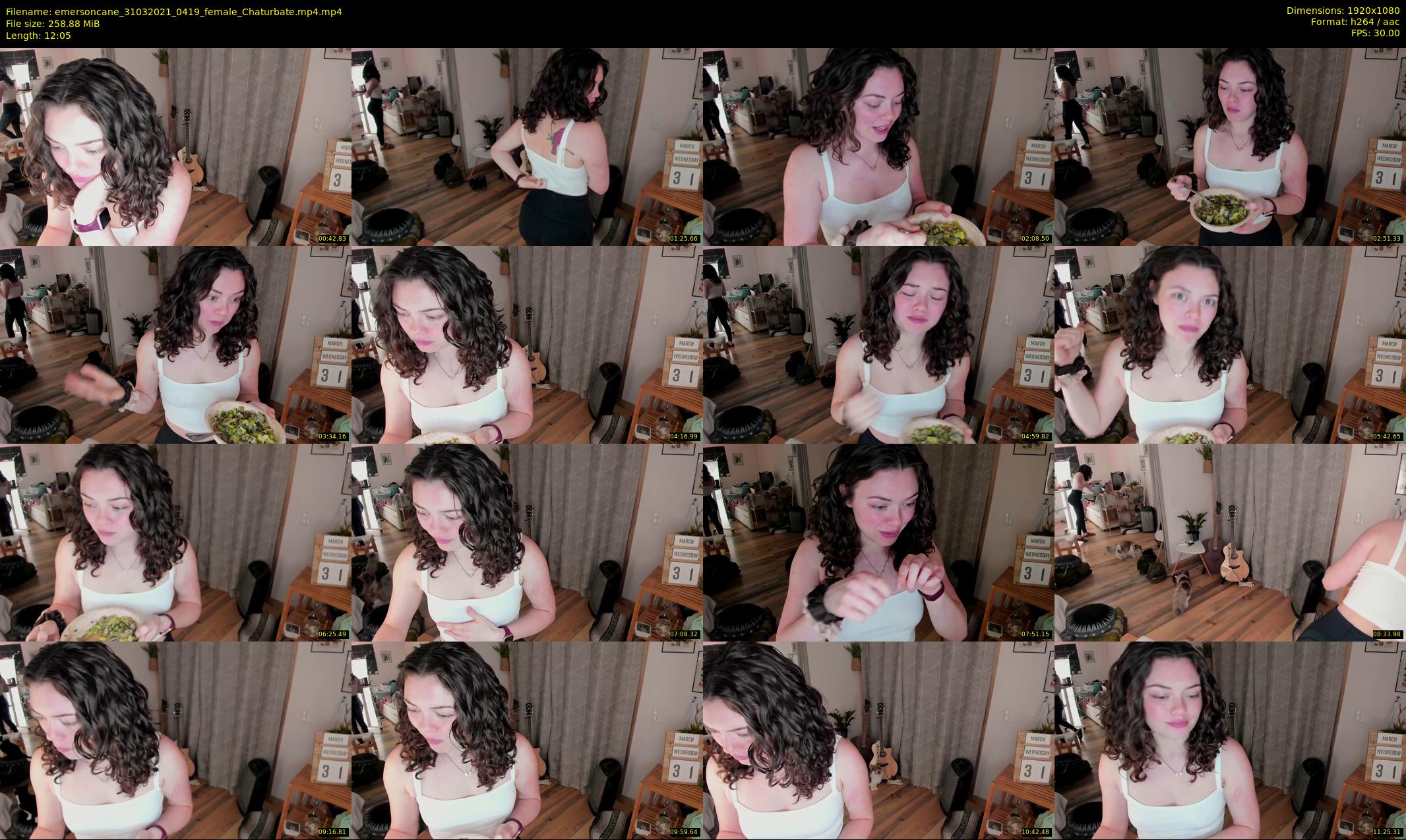 emersoncane — 13 minute Chaturbate female cam show recording, 1080p, Mar 31, 2021