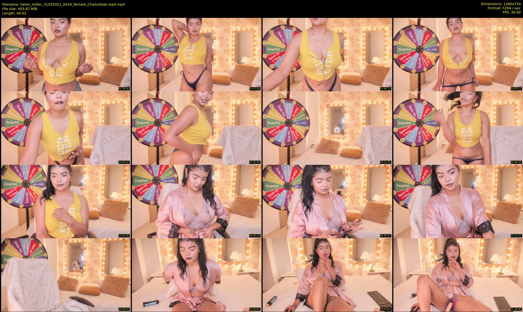 helen_miller — 45 minute Chaturbate female cam show recording, 720p, Mar 31, 2021