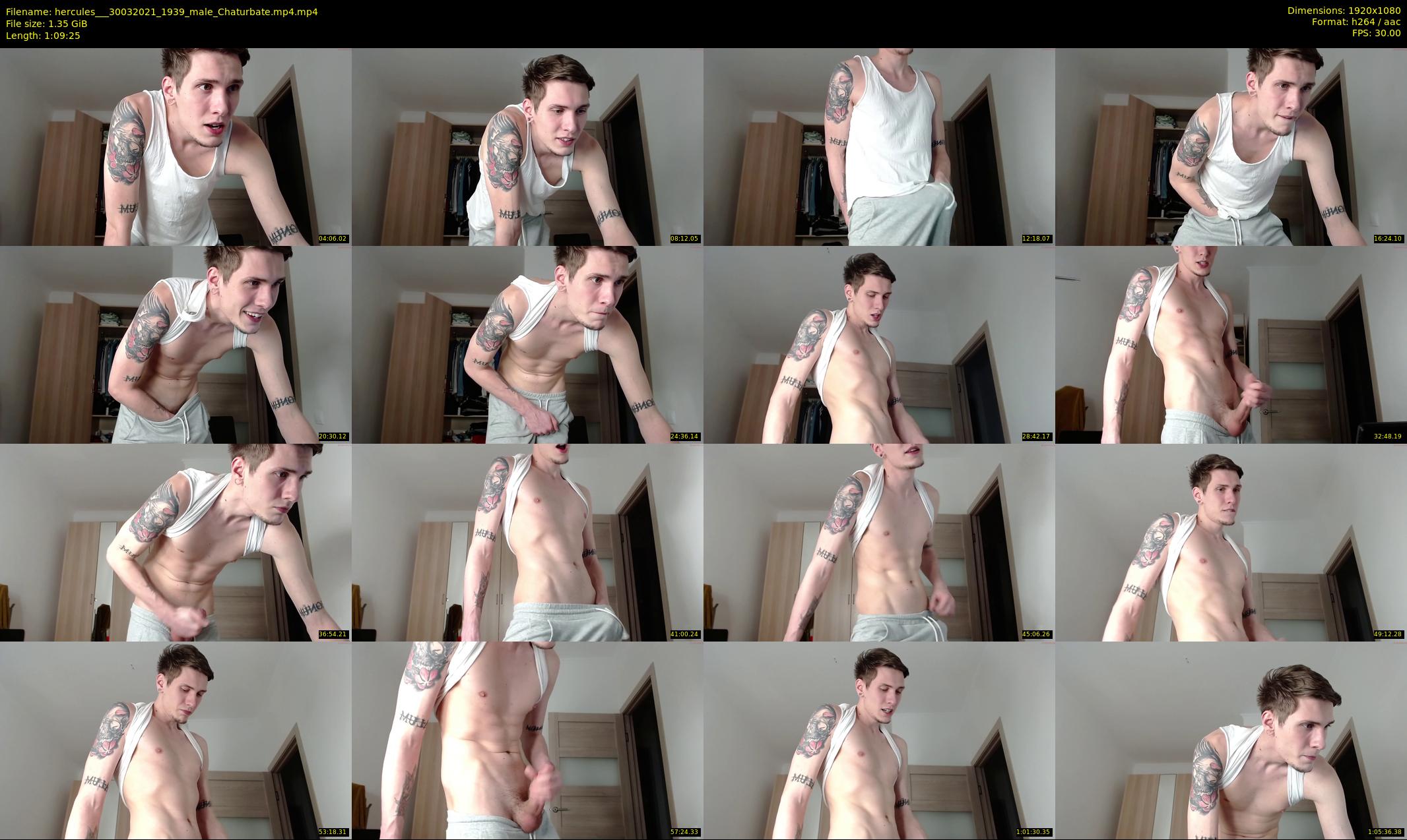 hercules__ — 70 minute Chaturbate male cam show recording, 1080p, Mar 30, 2021