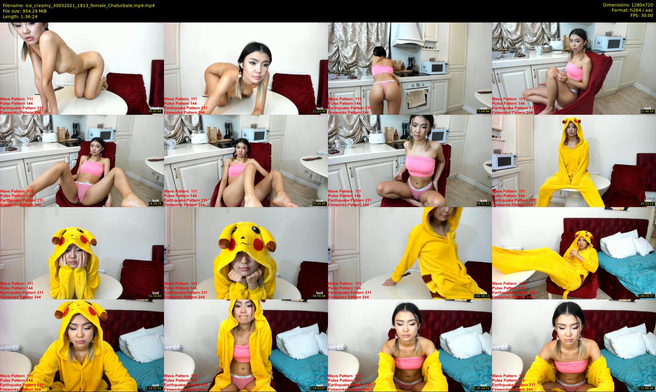 ice_creamy — 97 minute Chaturbate female cam show recording, 720p, Mar 30, 2021