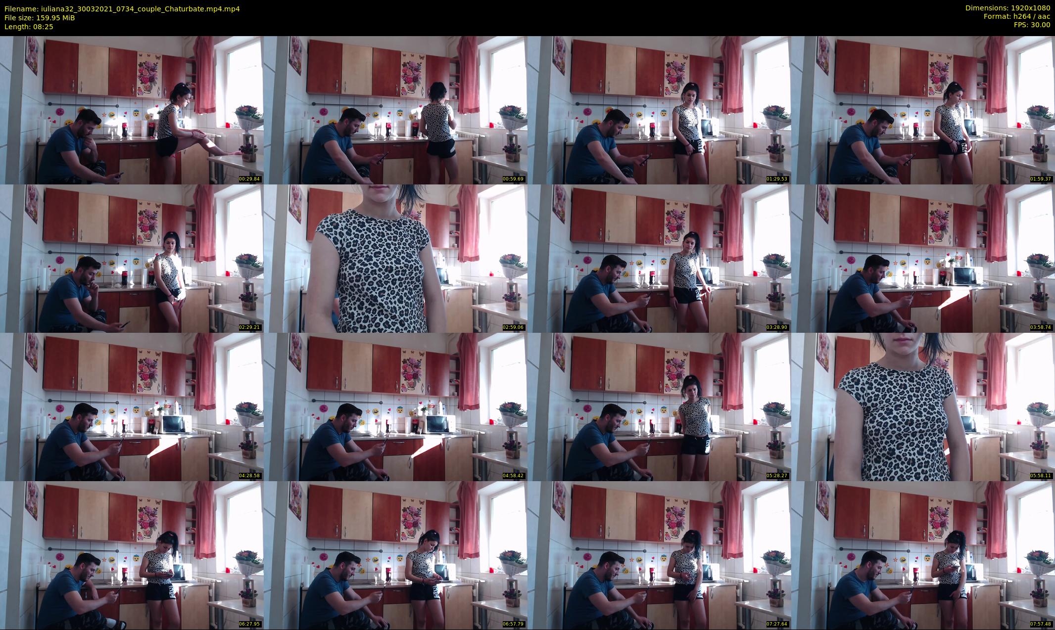 iuliana32 — 9 minute Chaturbate couple cam show recording, 1080p, Mar 30, 2021