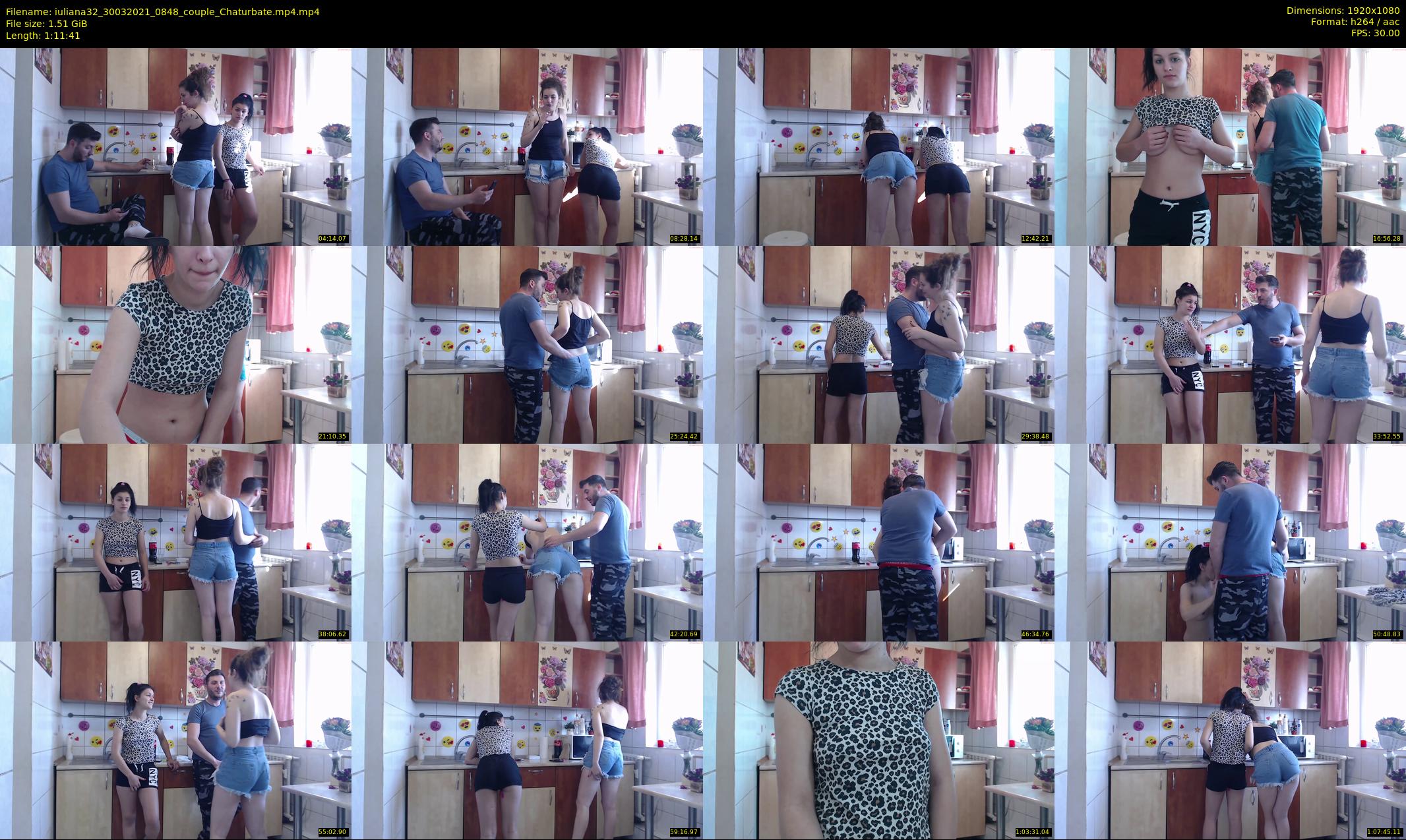 iuliana32 — 72 minute Chaturbate couple cam show recording, 1080p, Mar 30, 2021