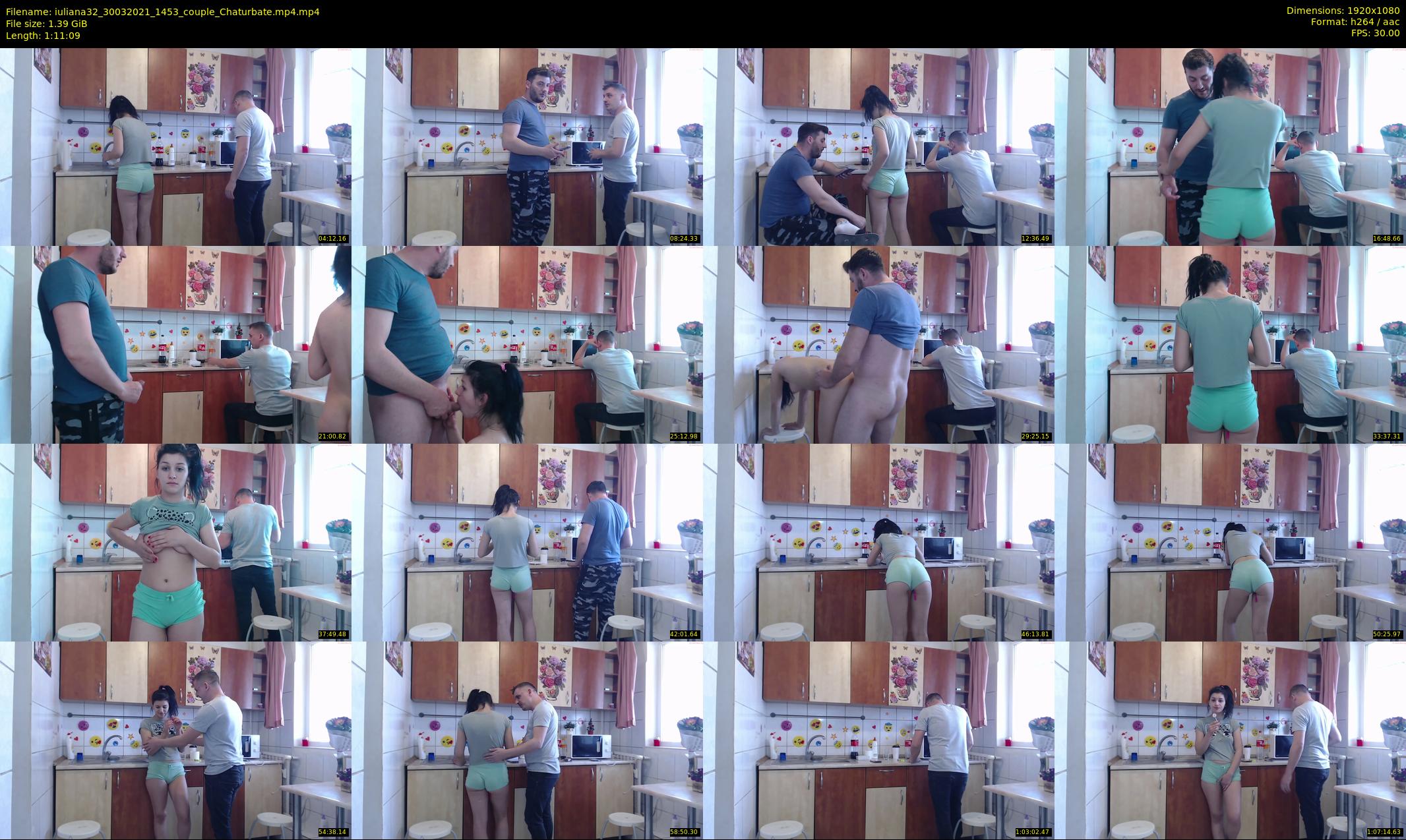 iuliana32 — 72 minute Chaturbate couple cam show recording, 1080p, Mar 30, 2021