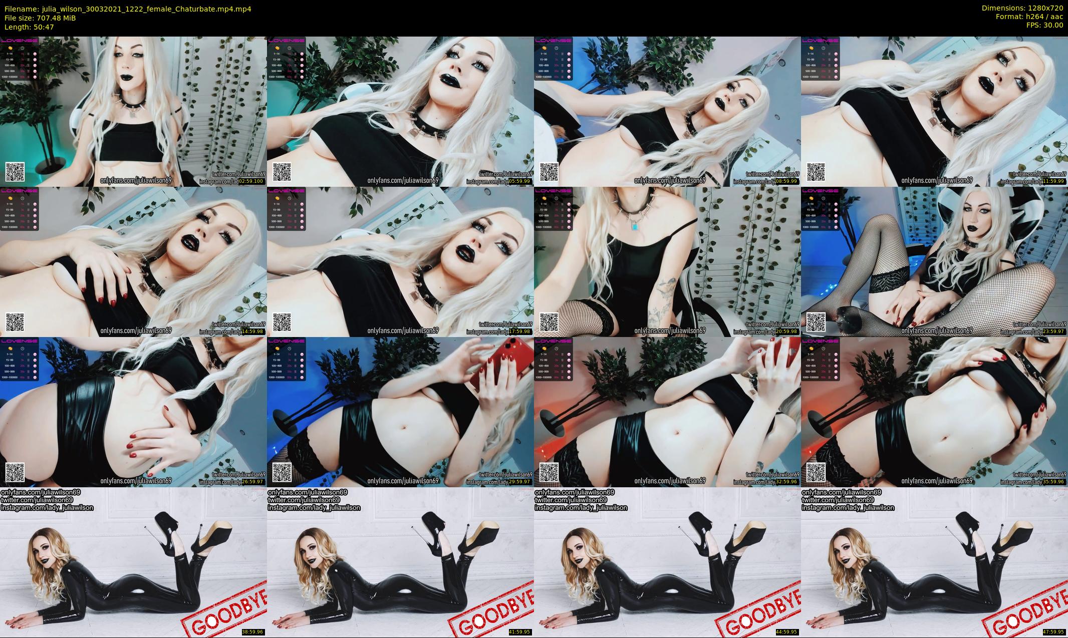 julia_wilson — 51 minute Chaturbate female cam show recording, 720p, Mar 30, 2021