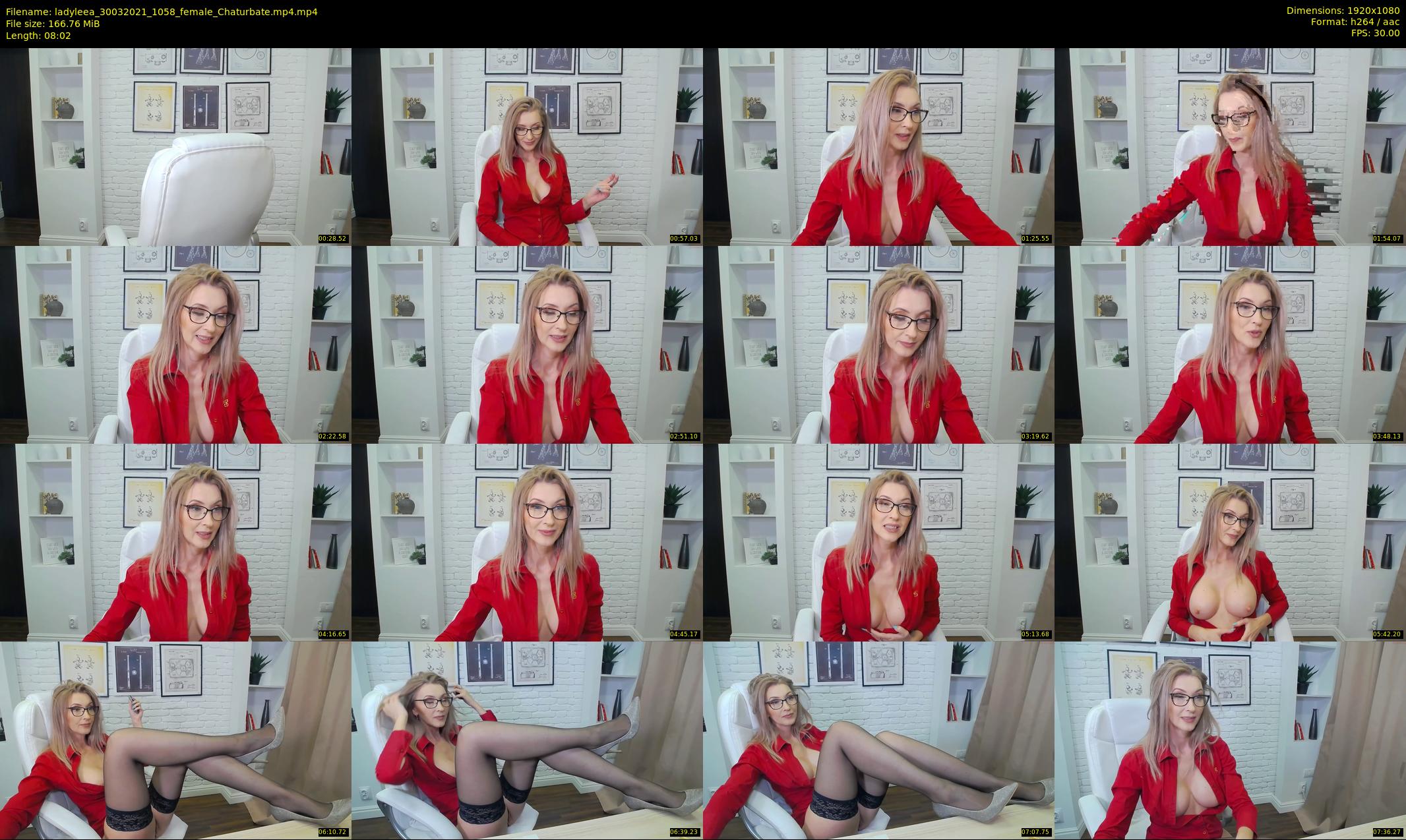 ladyleea — 9 minute Chaturbate female cam show recording, 1080p, Mar 30, 2021