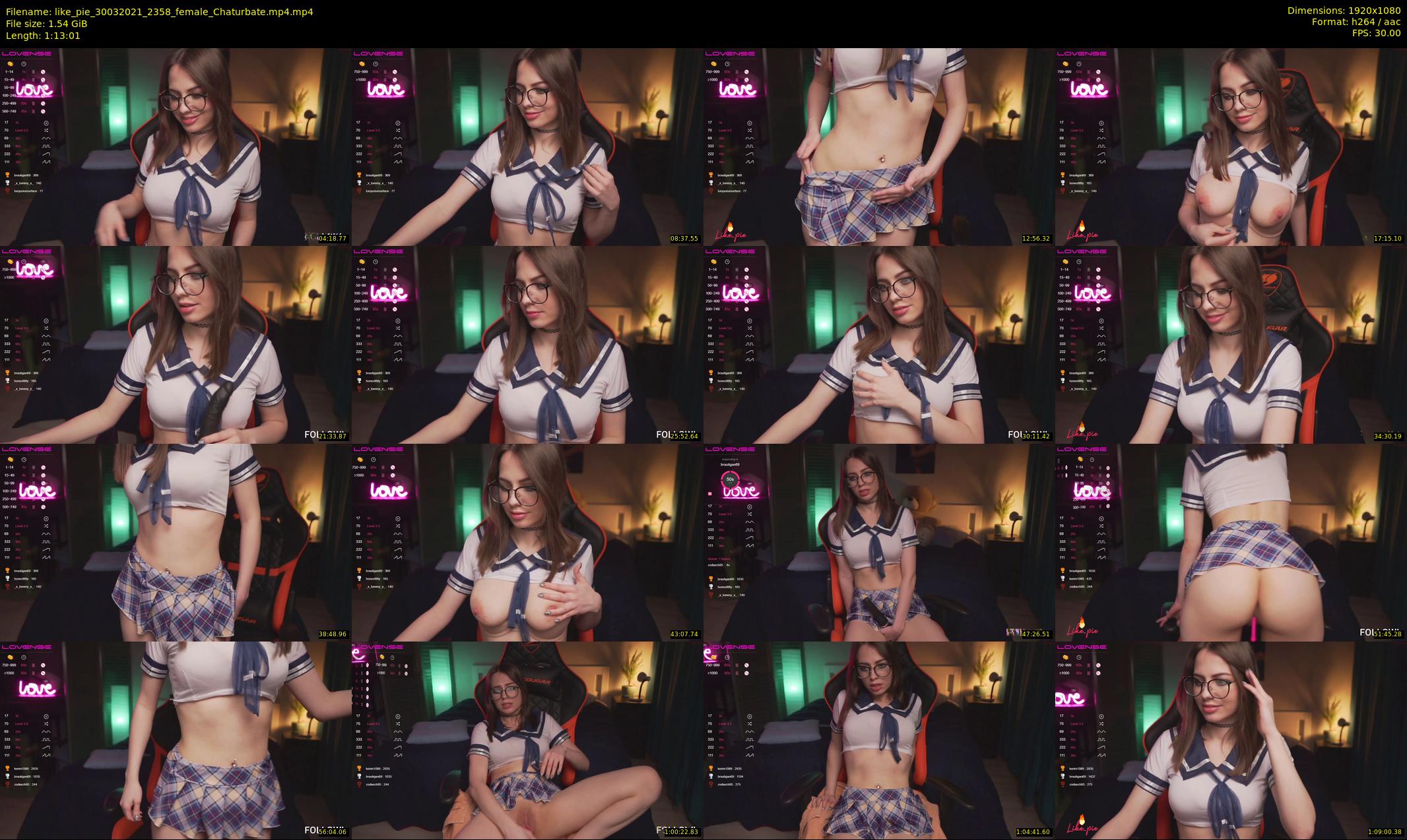 like_pie — 74 minute Chaturbate couple cam show recording, 1080p, Mar 30, 2021