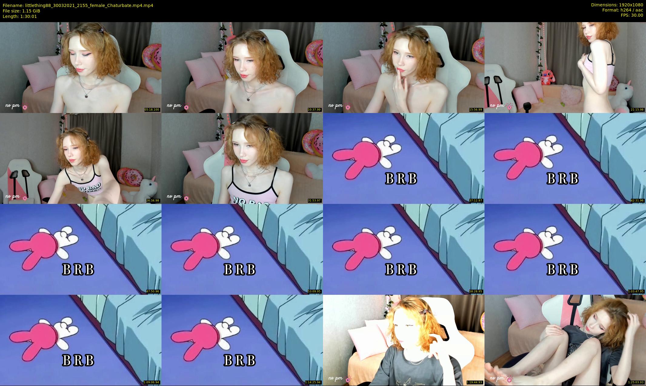 littlething88 — 91 minute Chaturbate female cam show recording, 1080p, Mar 30, 2021