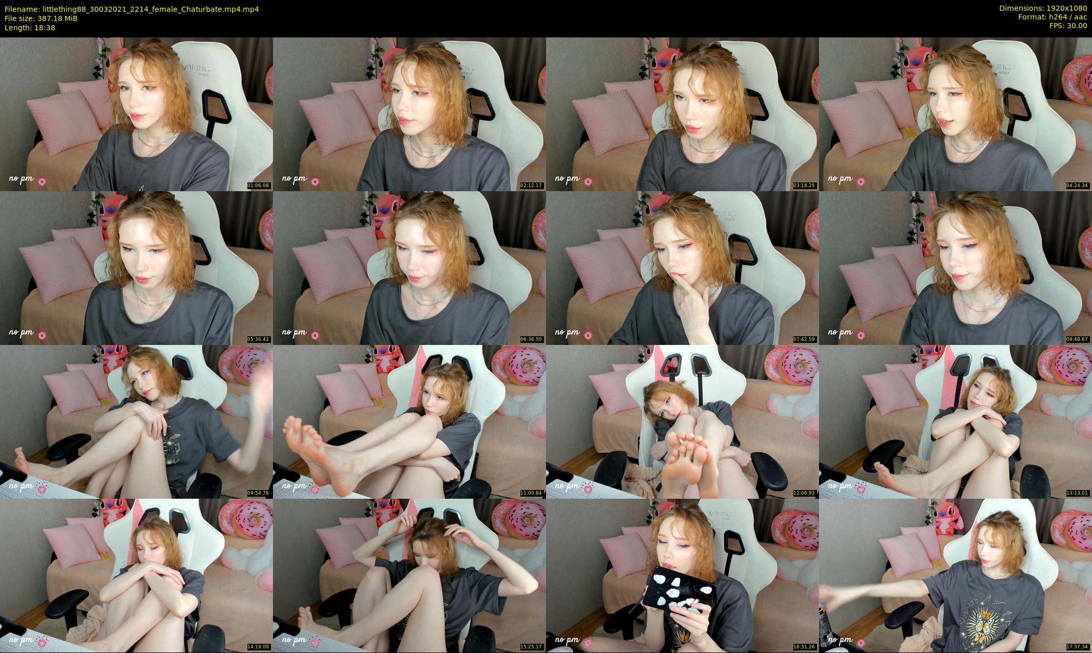 littlething88 — 19 minute Chaturbate female cam show recording, 1080p, Mar 30, 2021