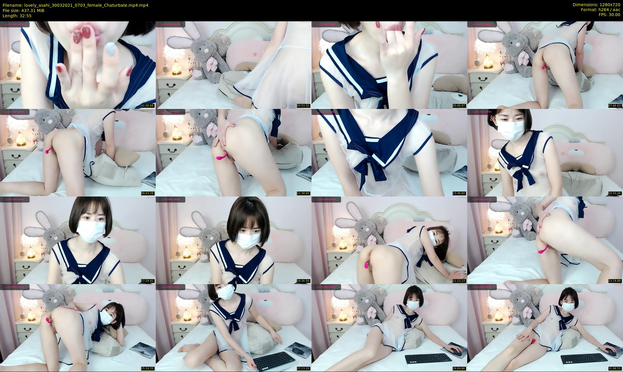 lovely_asahi — 33 minute Chaturbate female cam show recording, 720p, Mar 30, 2021