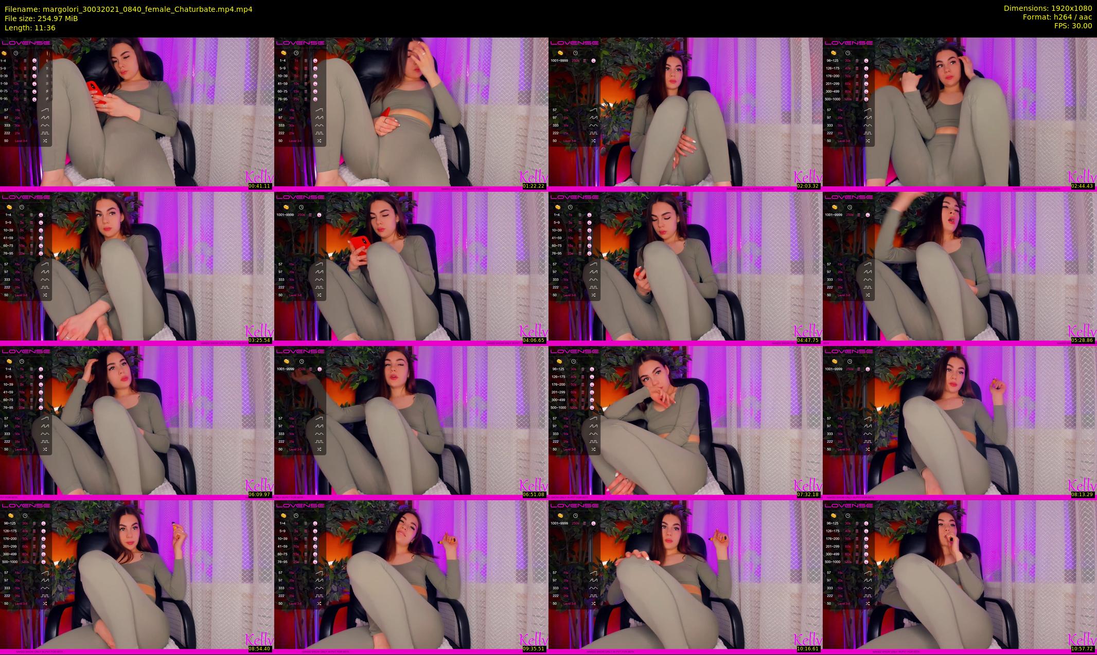 margolori — 12 minute Chaturbate couple cam show recording, 1080p, Mar 30, 2021