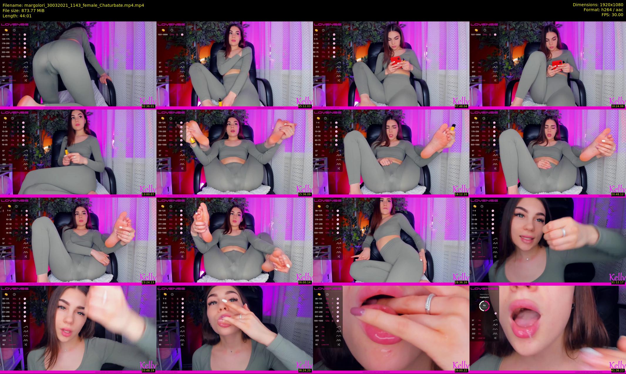 margolori — 45 minute Chaturbate couple cam show recording, 1080p, Mar 30, 2021