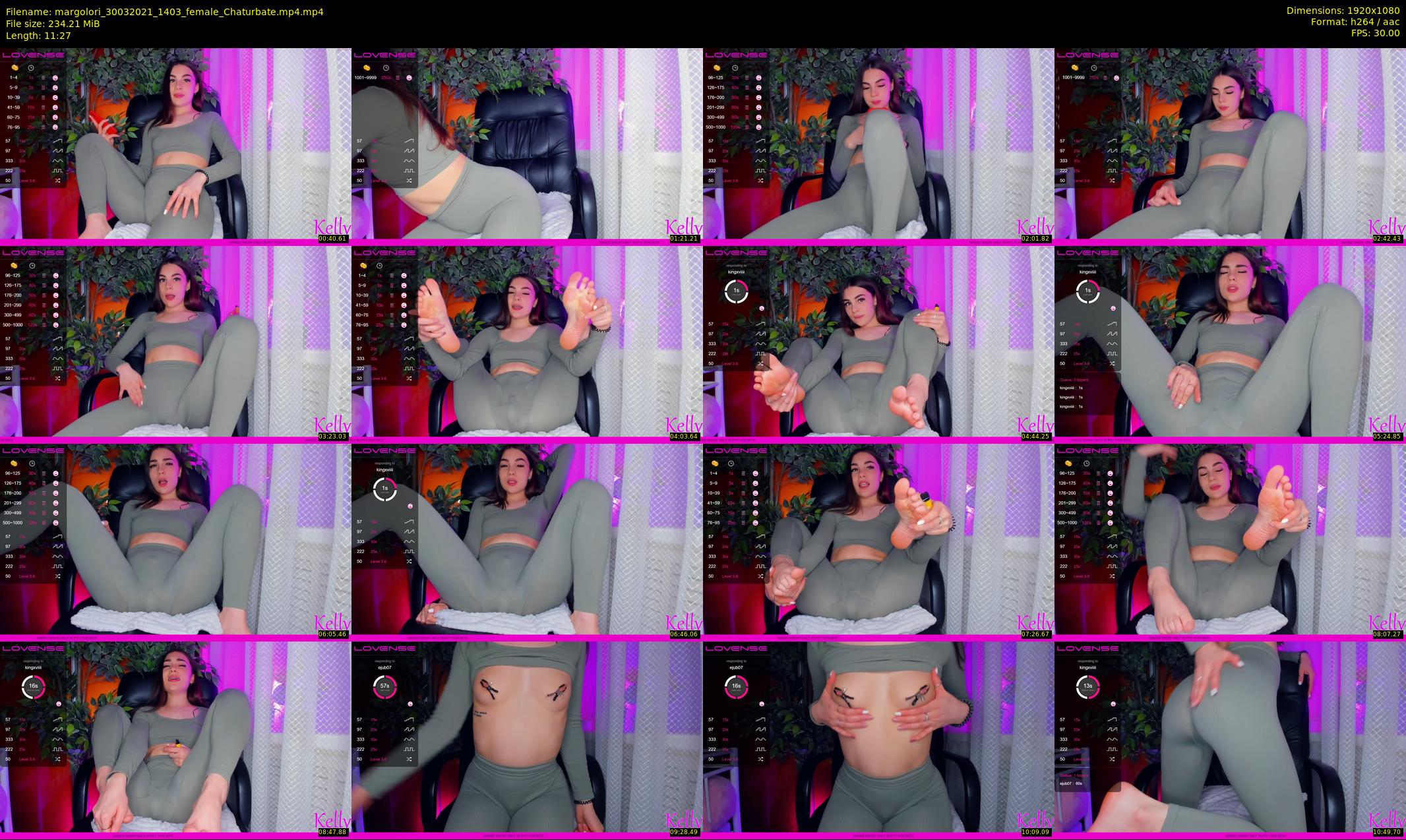 margolori — 12 minute Chaturbate couple cam show recording, 1080p, Mar 30, 2021