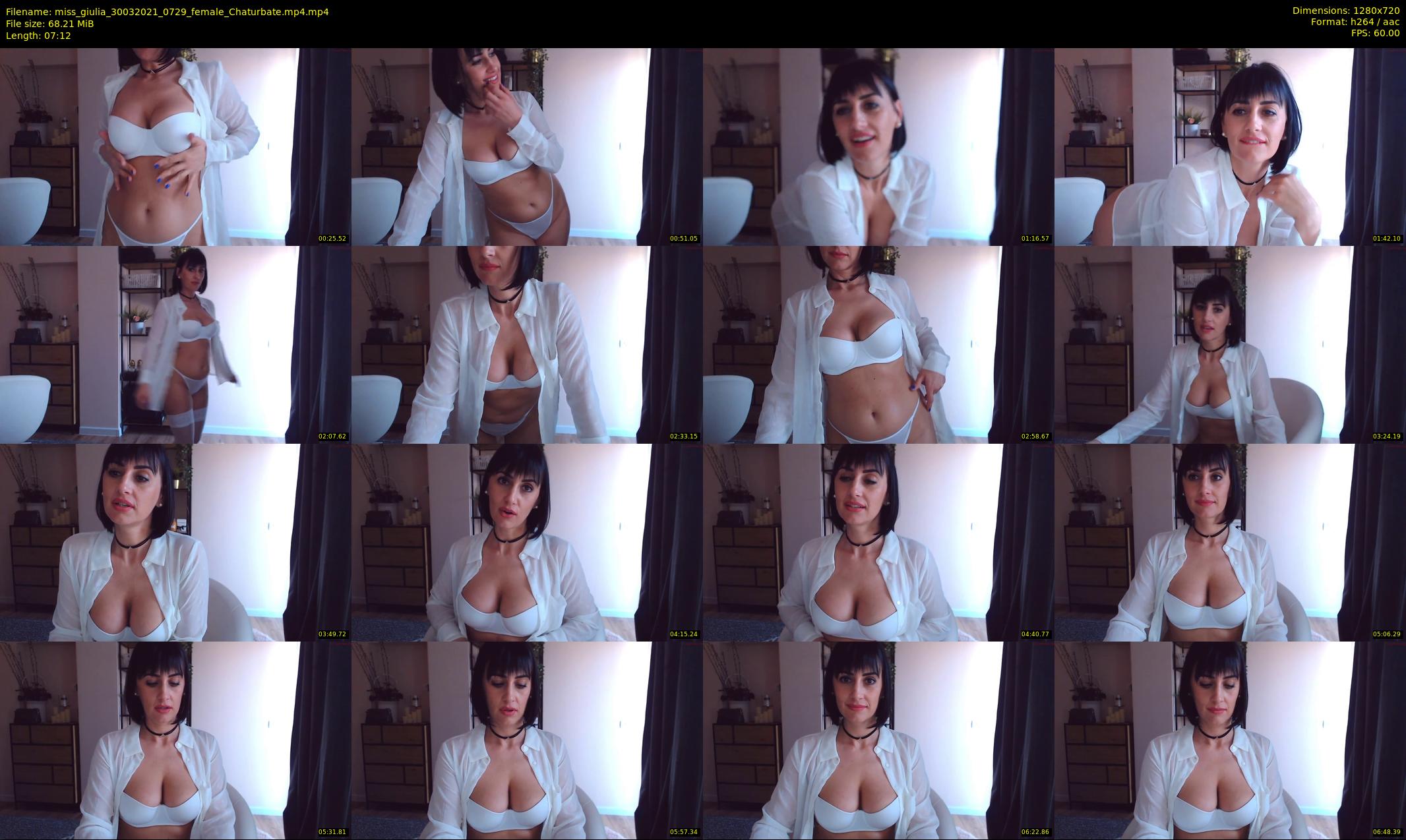 miss_giulia — 8 minute Chaturbate female cam show recording, 720p, Mar 30, 2021