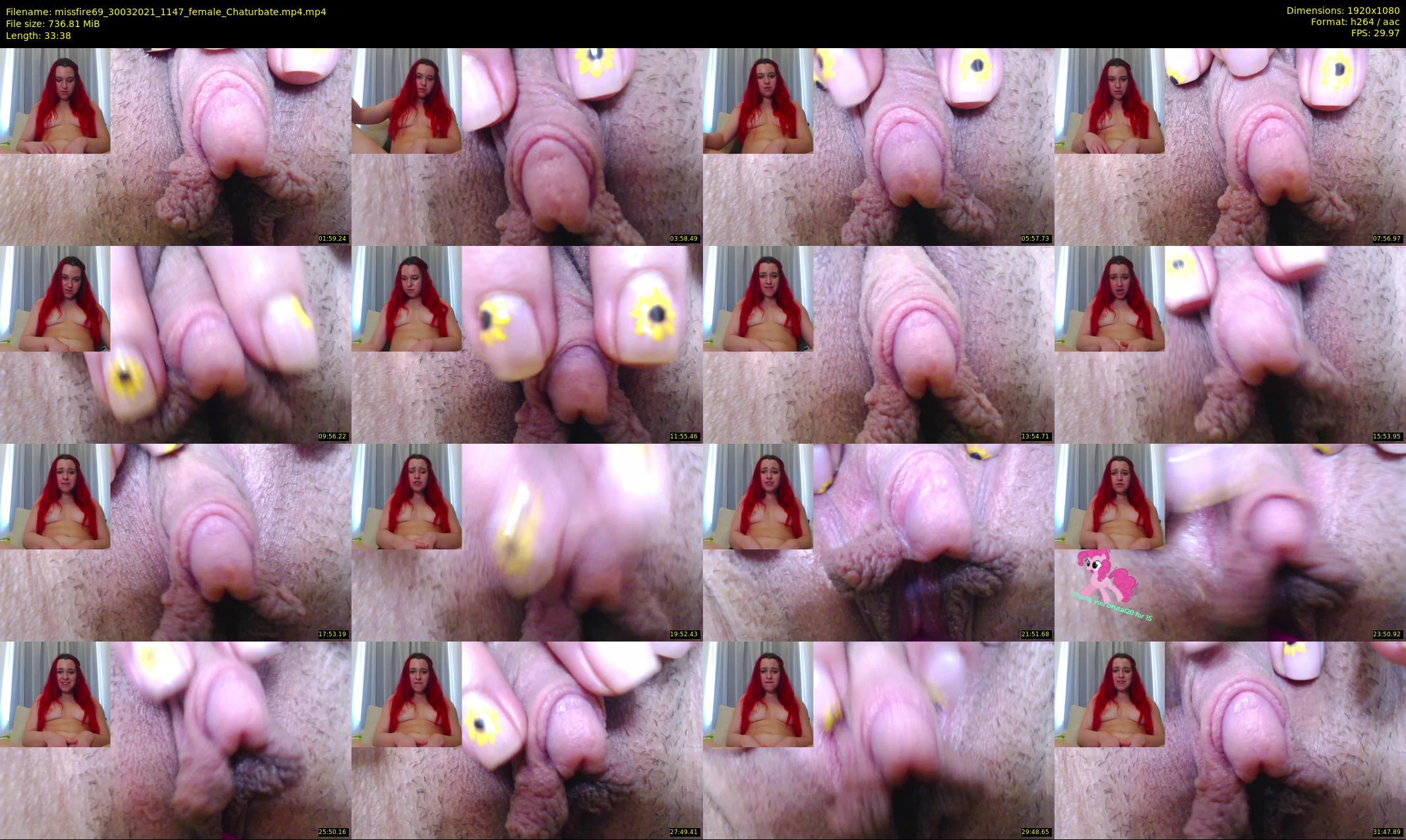 missfire69 — 34 minute Chaturbate female cam show recording, 1080p, Mar 30, 2021