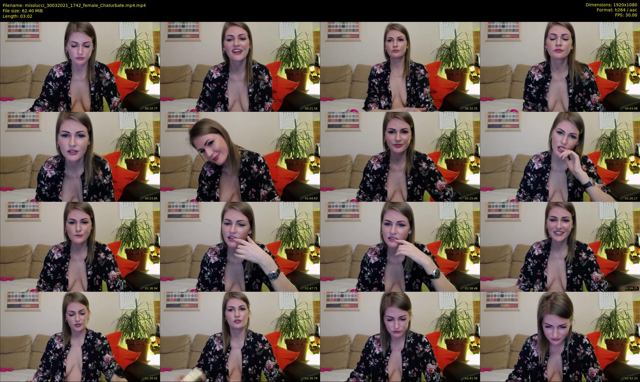 misslucci — 4 minute Chaturbate female cam show recording, 1080p, Mar 30, 2021