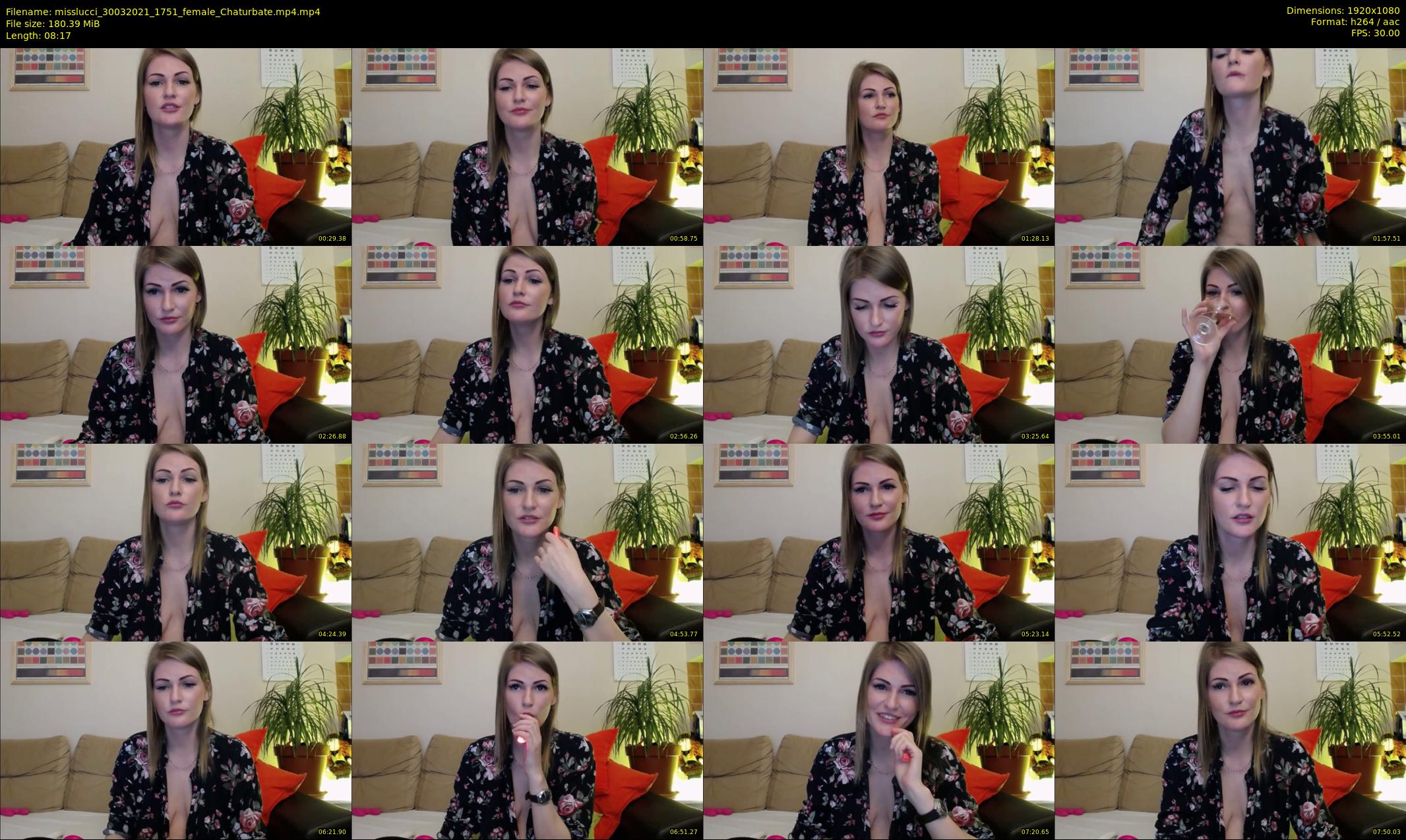 misslucci — 9 minute Chaturbate female cam show recording, 1080p, Mar 30, 2021