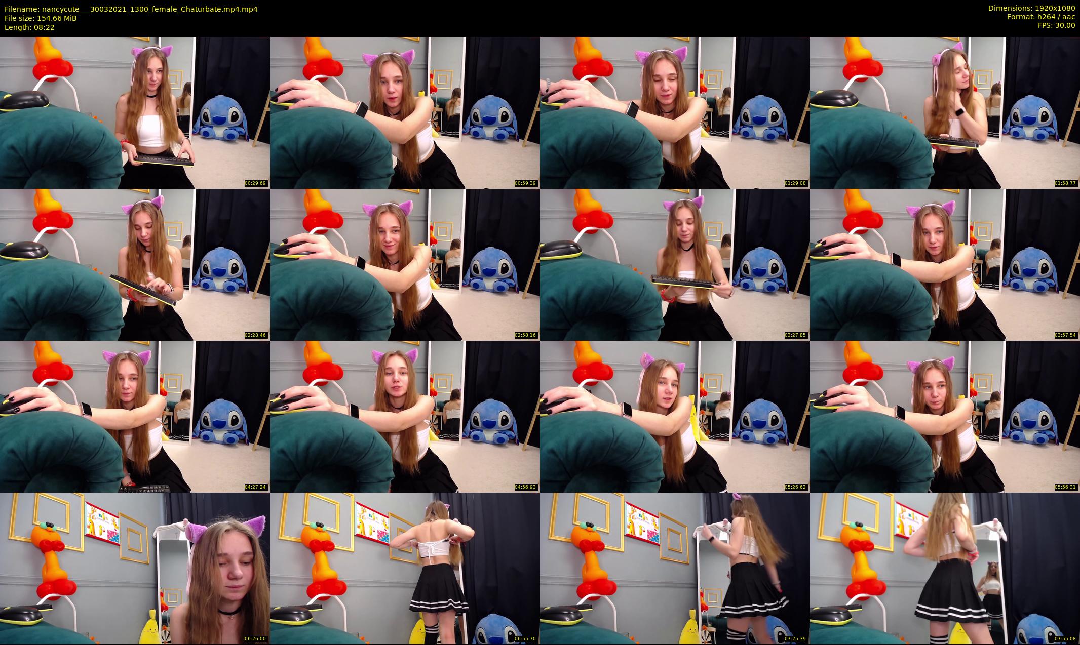 nancycute__ — 9 minute Chaturbate female cam show recording, 1080p, Mar 30, 2021