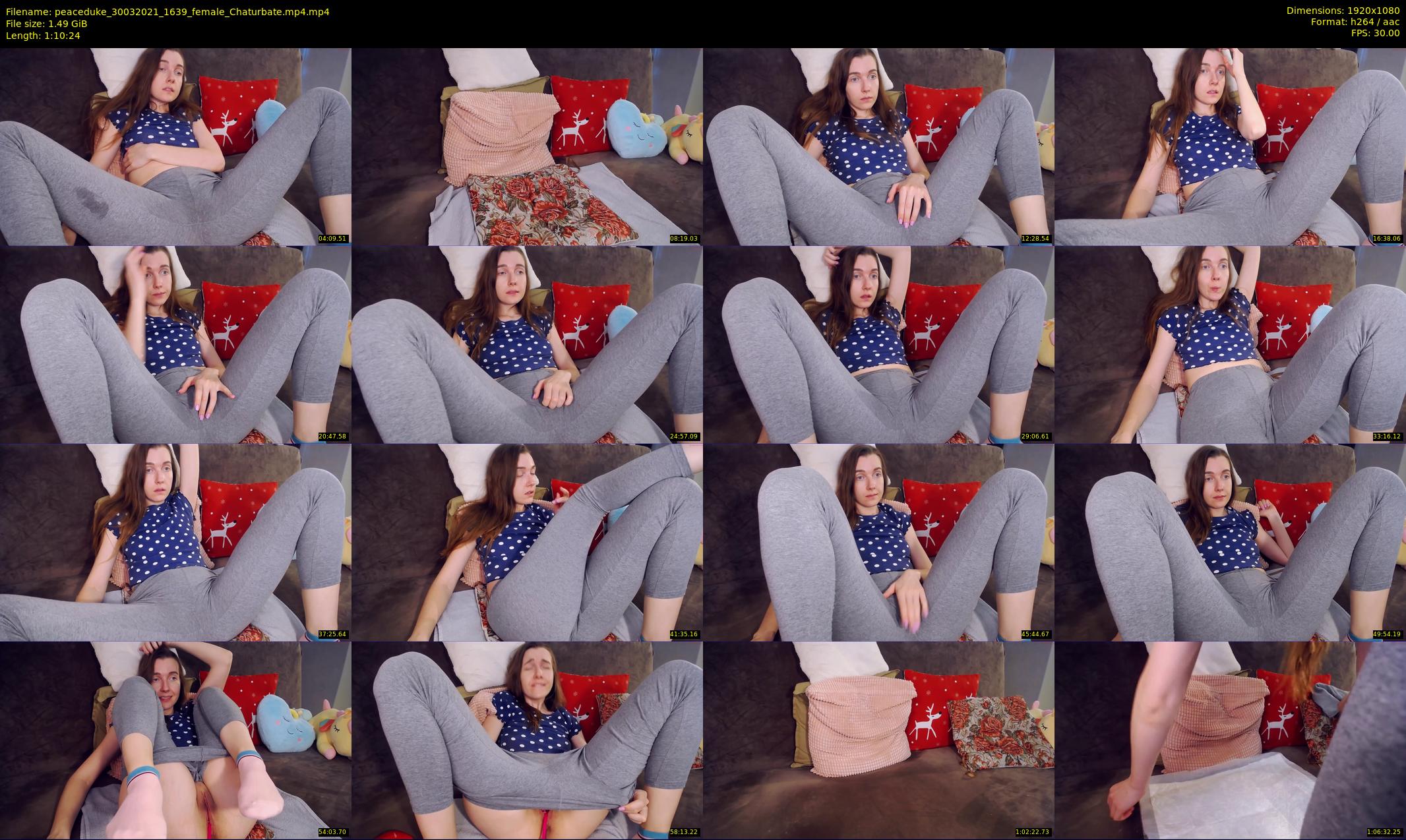 peaceduke — 71 minute Chaturbate female cam show recording, 1080p, Mar 30, 2021