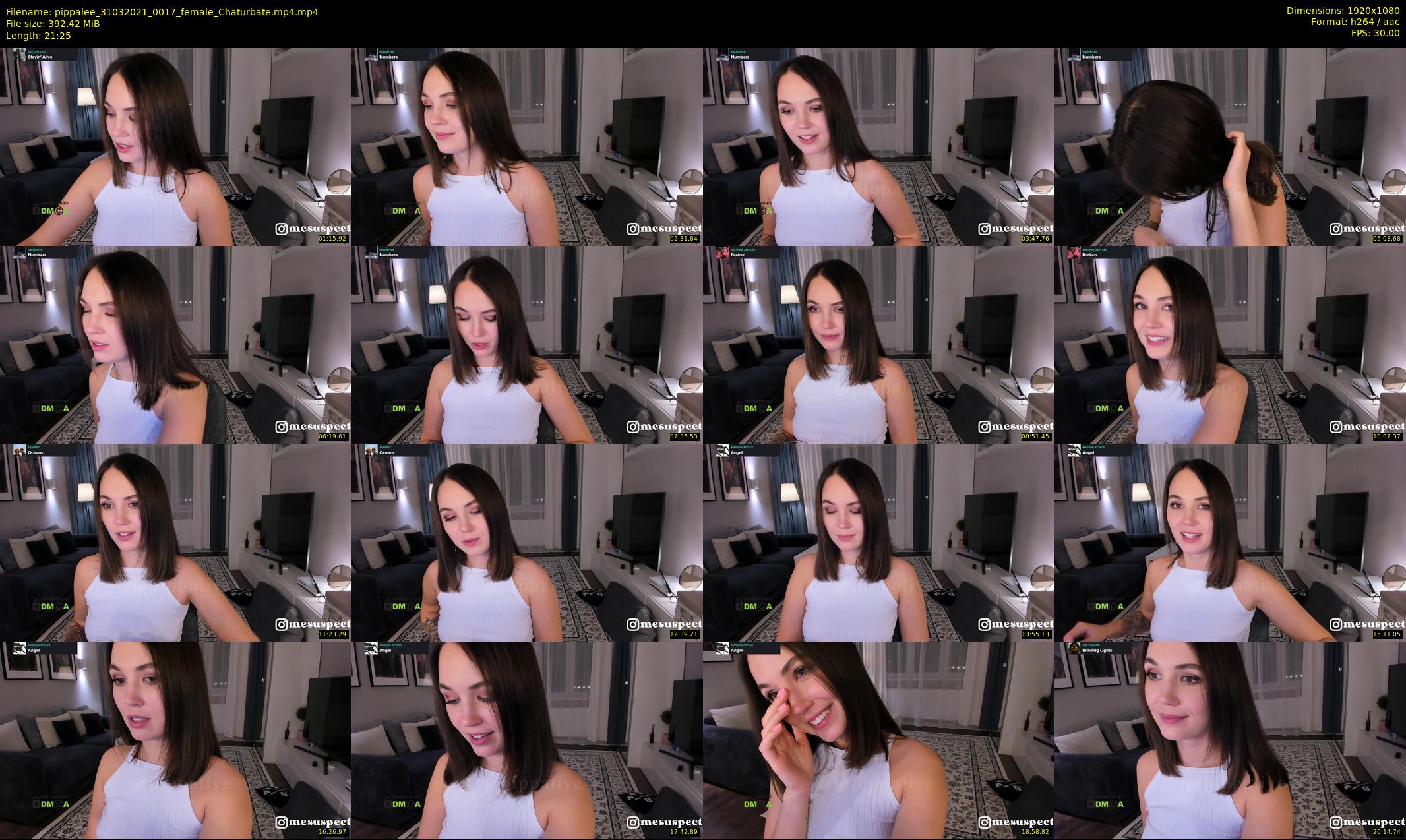 pippalee — 22 minute Chaturbate female cam show recording, 1080p, Mar 31, 2021