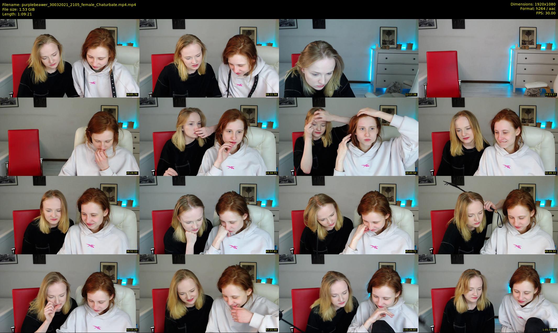 purplebeawer — 70 minute Chaturbate female cam show recording, 1080p, Mar 30, 2021