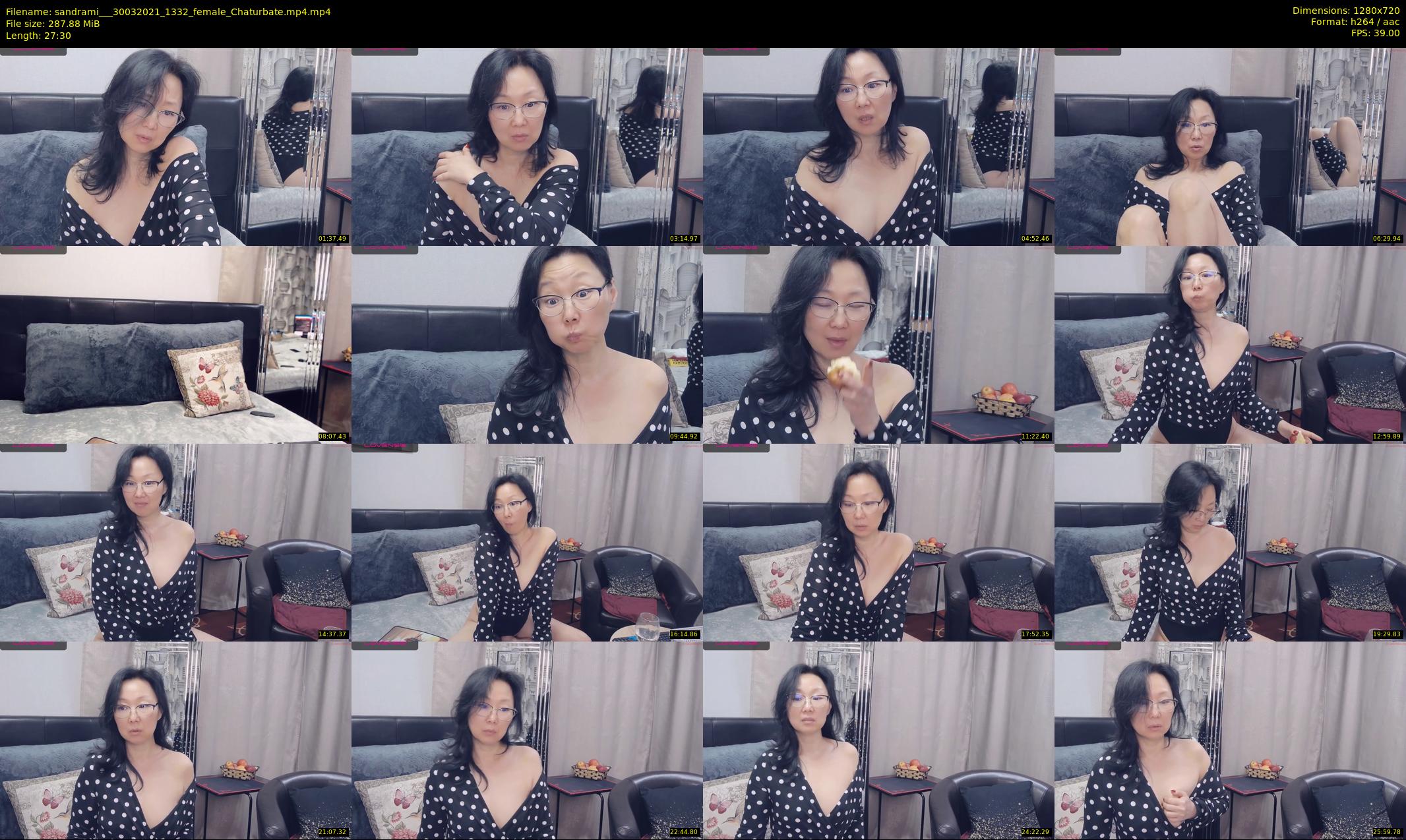 sandrami__ — 28 minute Chaturbate female cam show recording, 720p, Mar 30, 2021