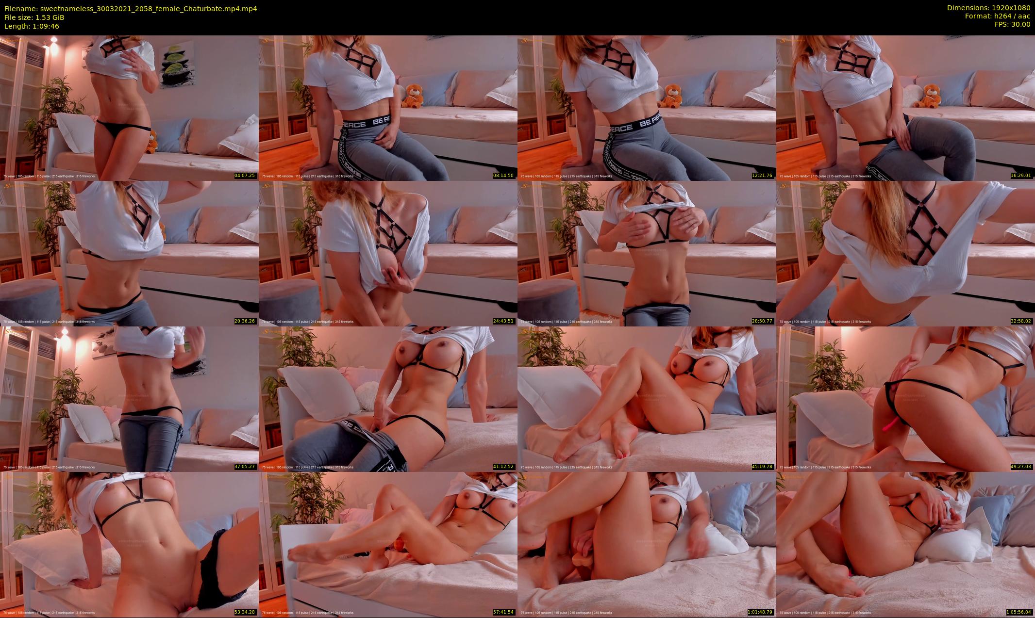 sweetnameless — 70 minute Chaturbate couple cam show recording, 1080p, Mar 30, 2021
