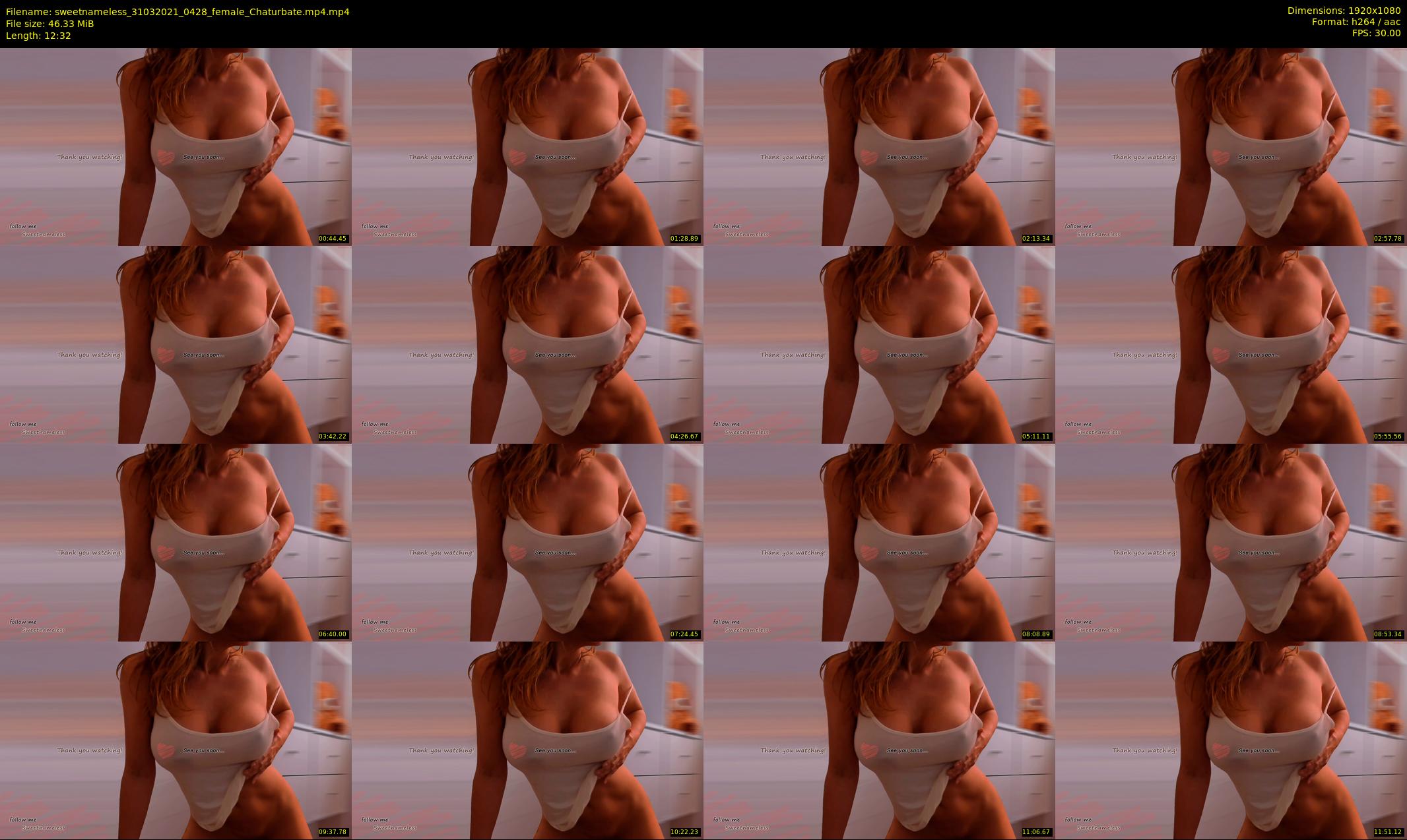 sweetnameless — 13 minute Chaturbate couple cam show recording, 1080p, Mar 31, 2021