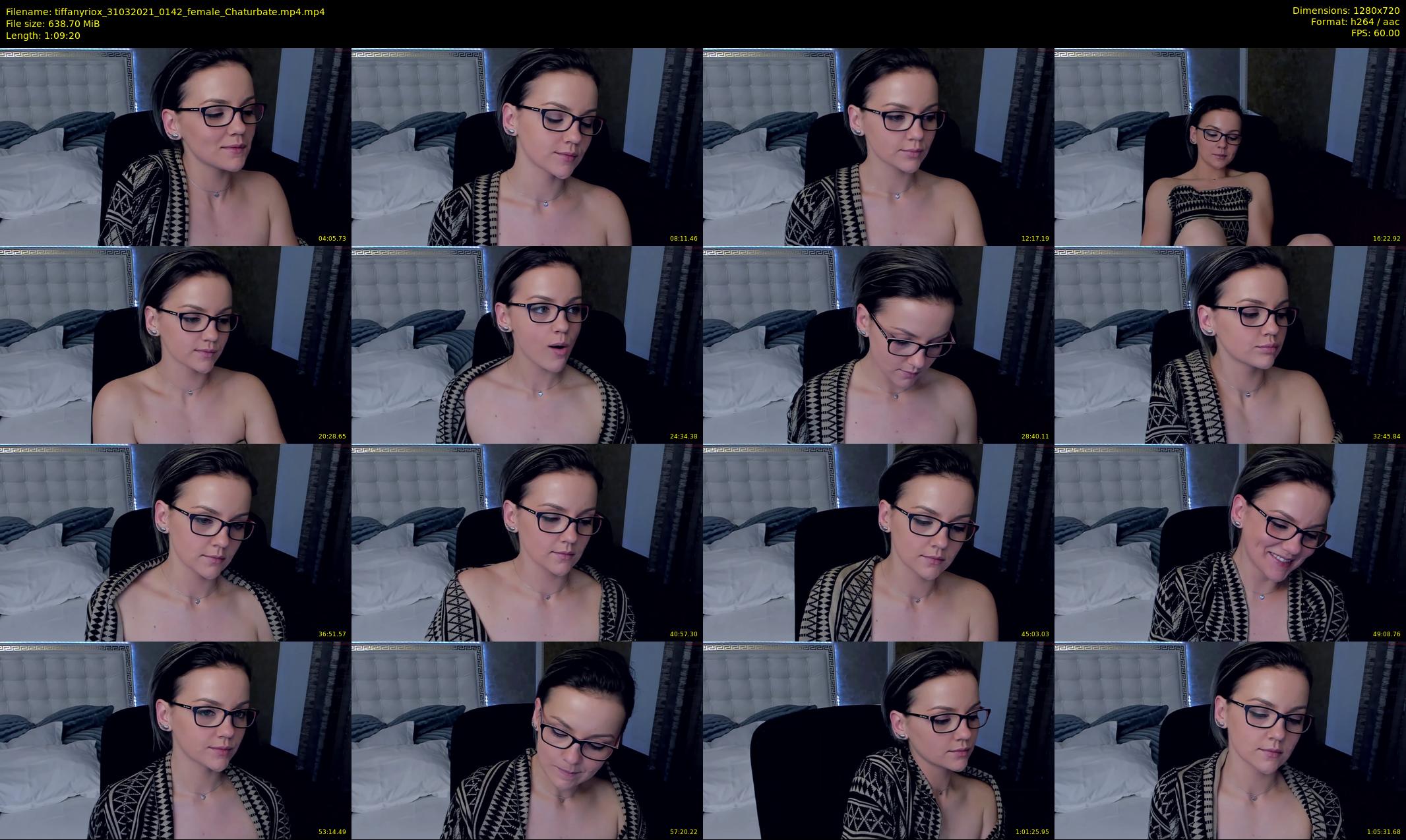 tiffanyriox — 70 minute Chaturbate female cam show recording, 720p, Mar 31, 2021