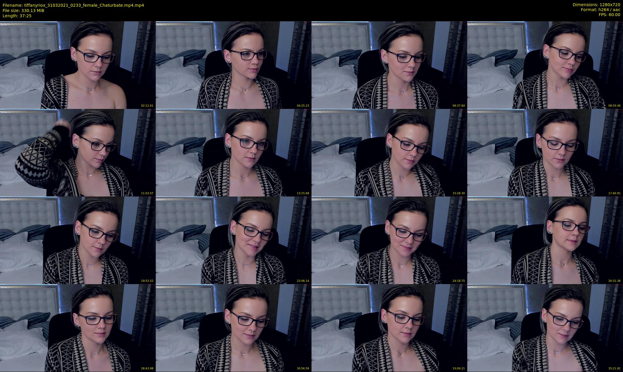 tiffanyriox — 38 minute Chaturbate female cam show recording, 720p, Mar 31, 2021